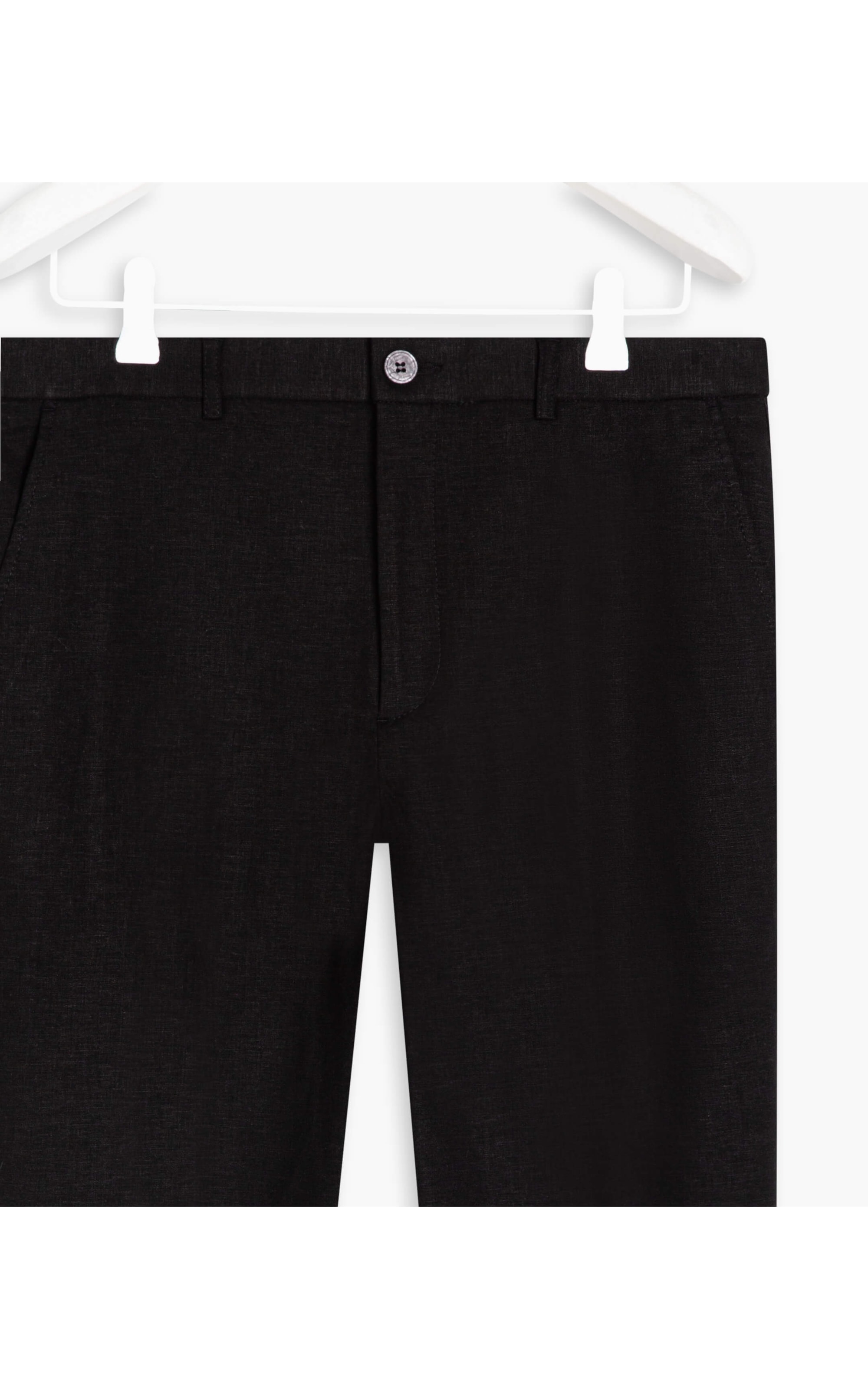 Calça Linho  Chino  Elegance Preto