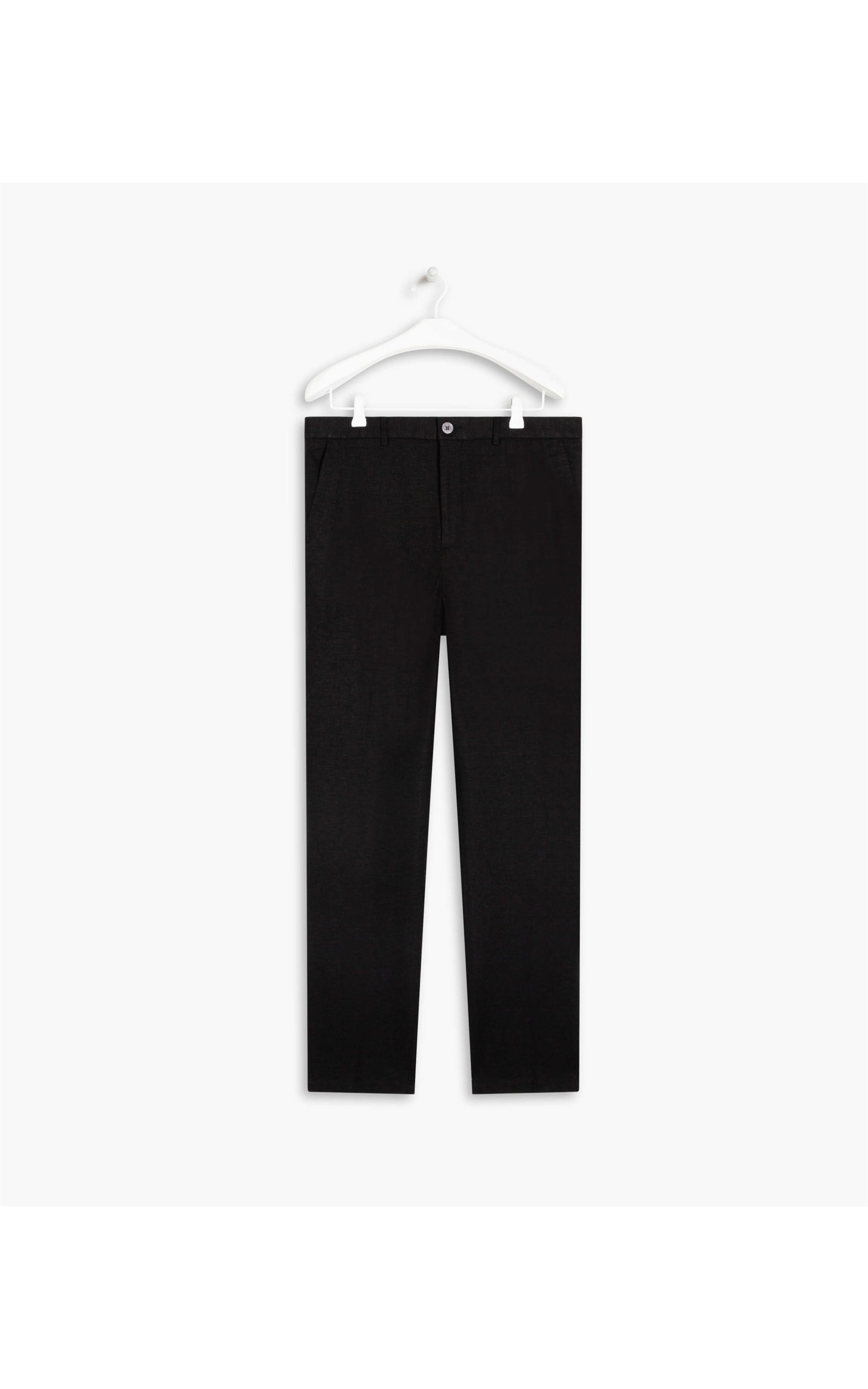 Calça Linho  Chino  Elegance Preto