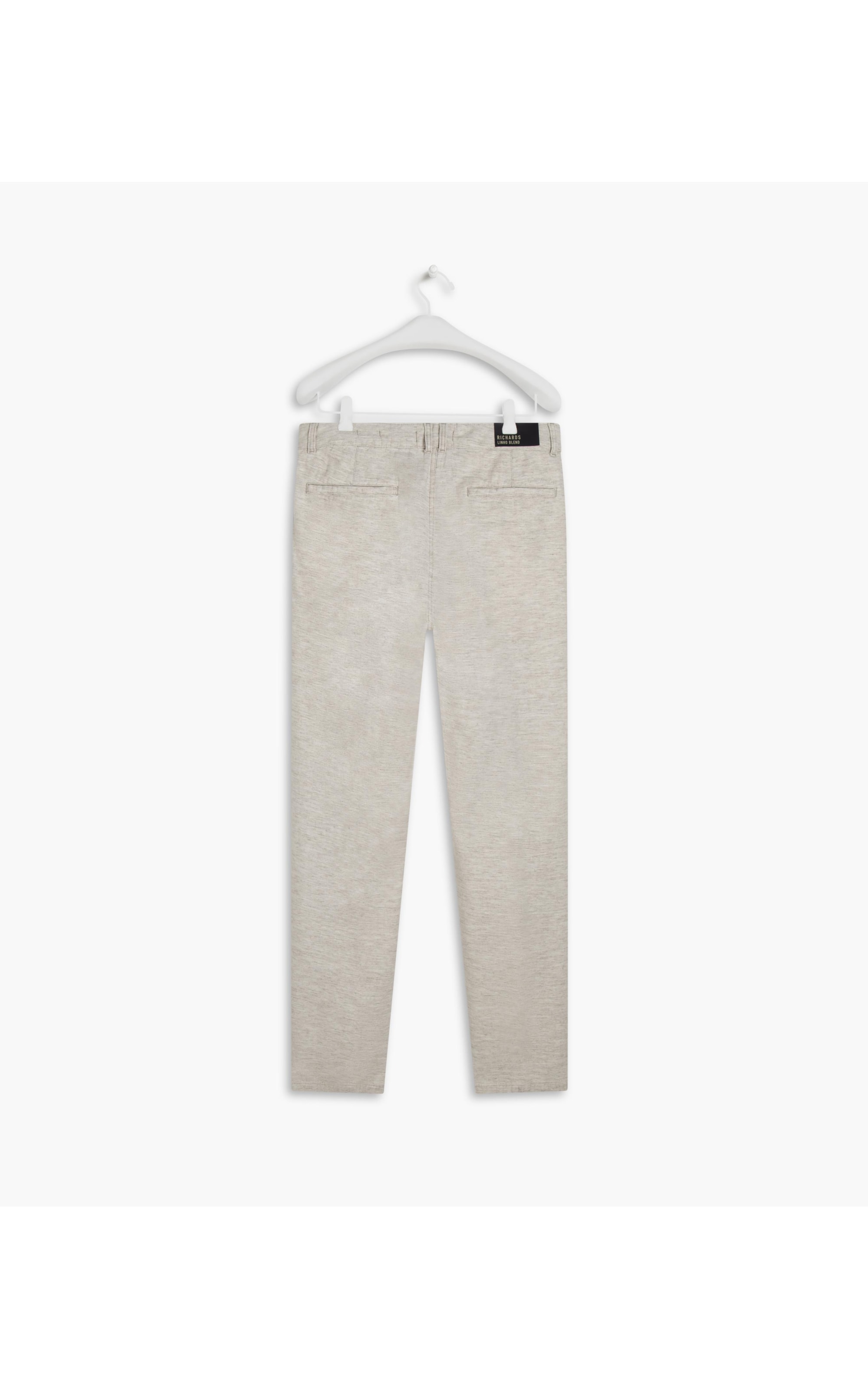 Calça Linho  Chino Estonia Natural