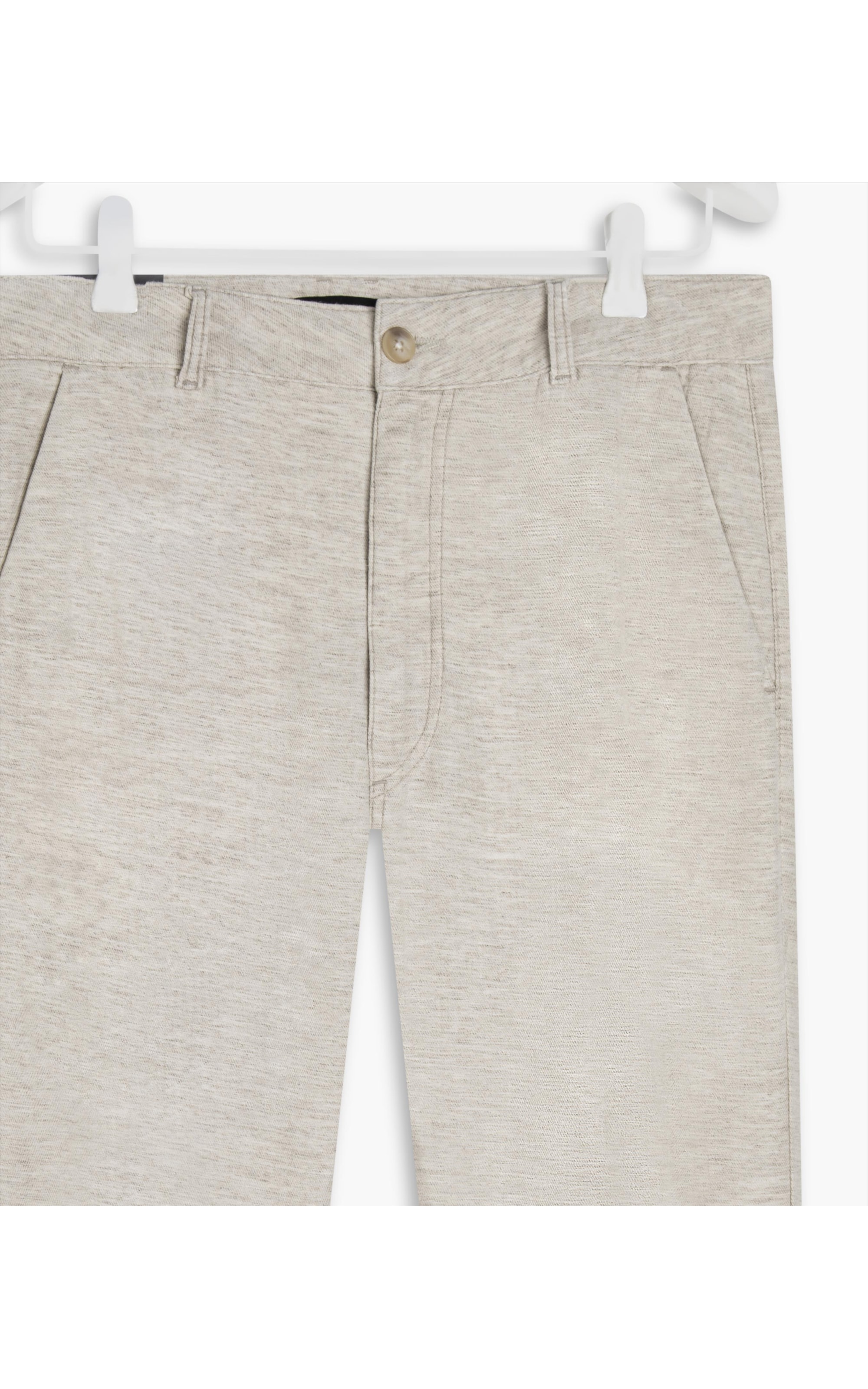 Calça Linho  Chino Estonia Natural