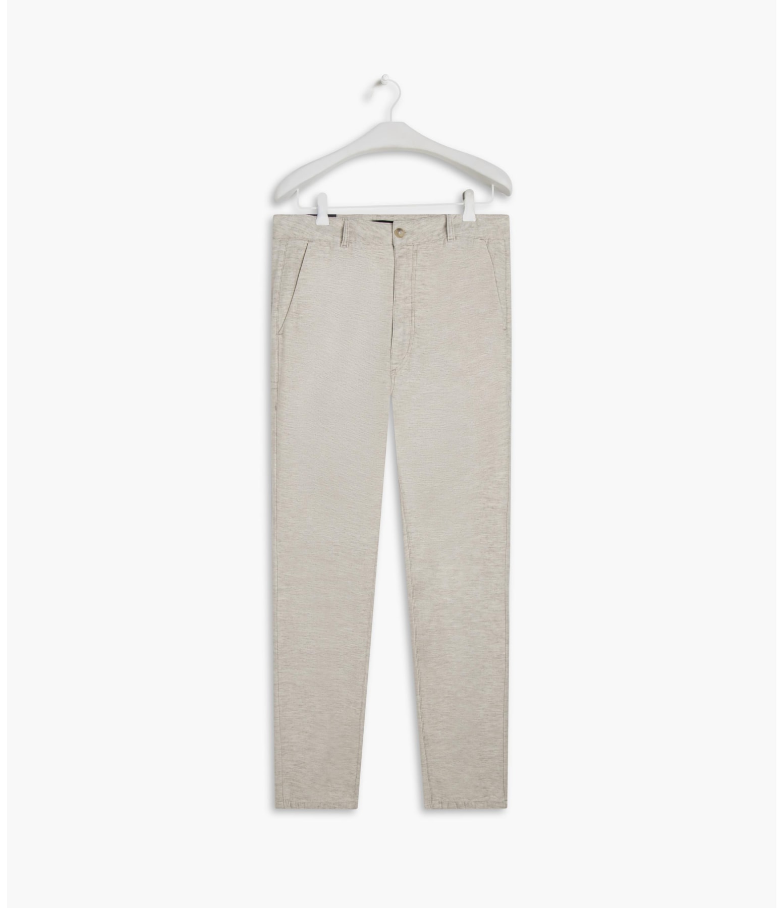 Calça Linho  Chino Estonia Natural