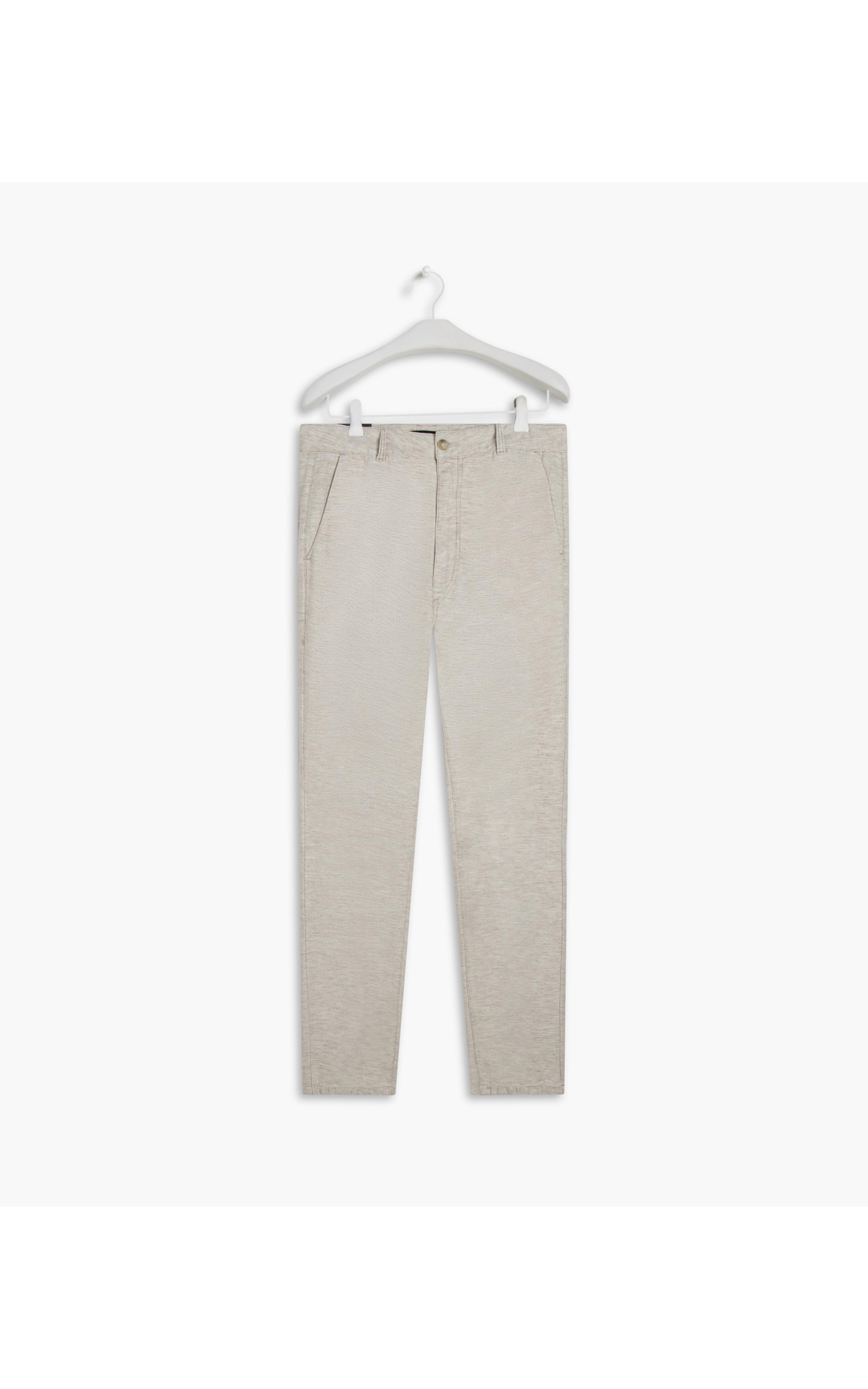 Calça Linho  Chino Estonia Natural