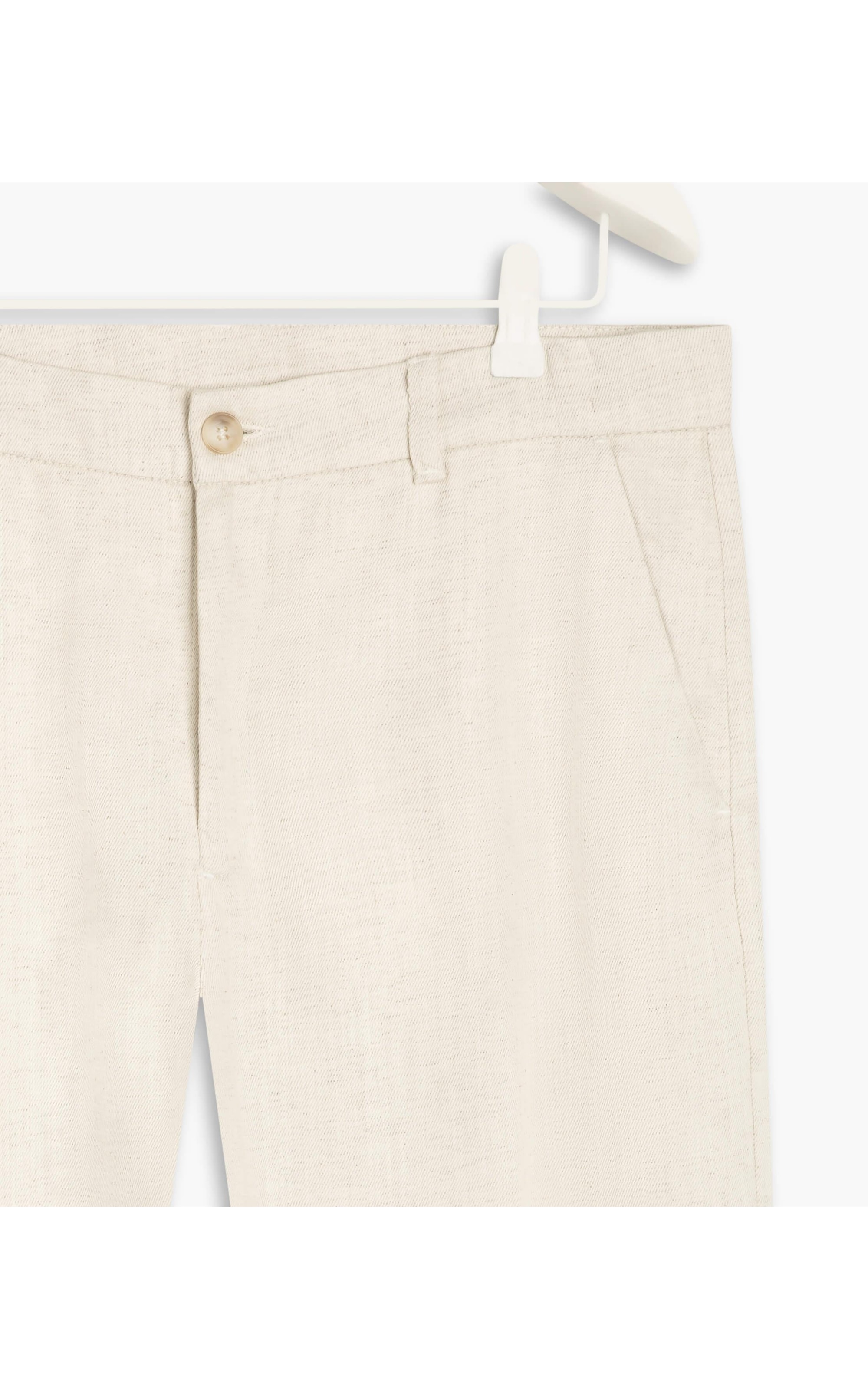 Calça Linho  Chino Estonia Natural