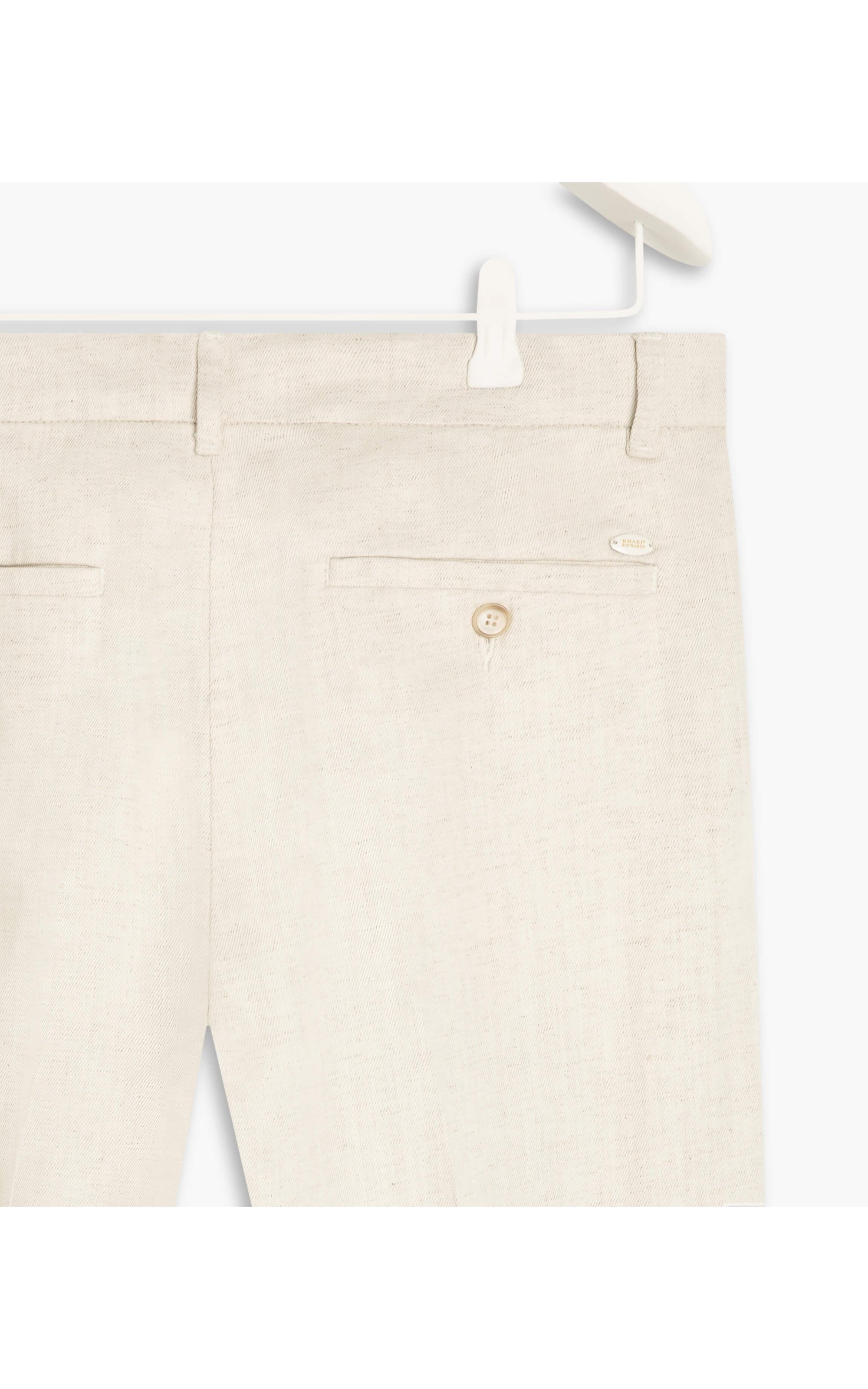 Calça Linho  Chino Estonia Natural