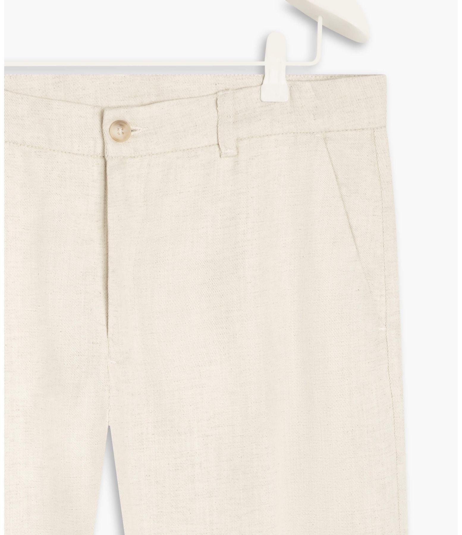 Calça Linho  Chino Estonia Natural