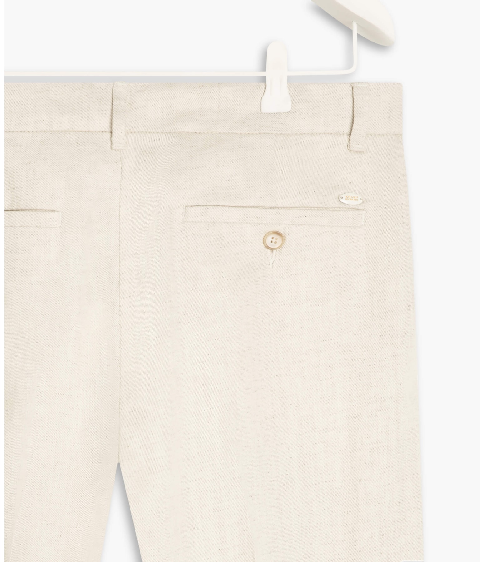 Calça Linho  Chino Estonia Natural