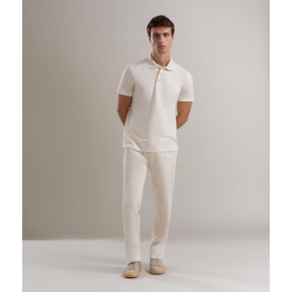 Calça Linho  Chino Estonia Natural