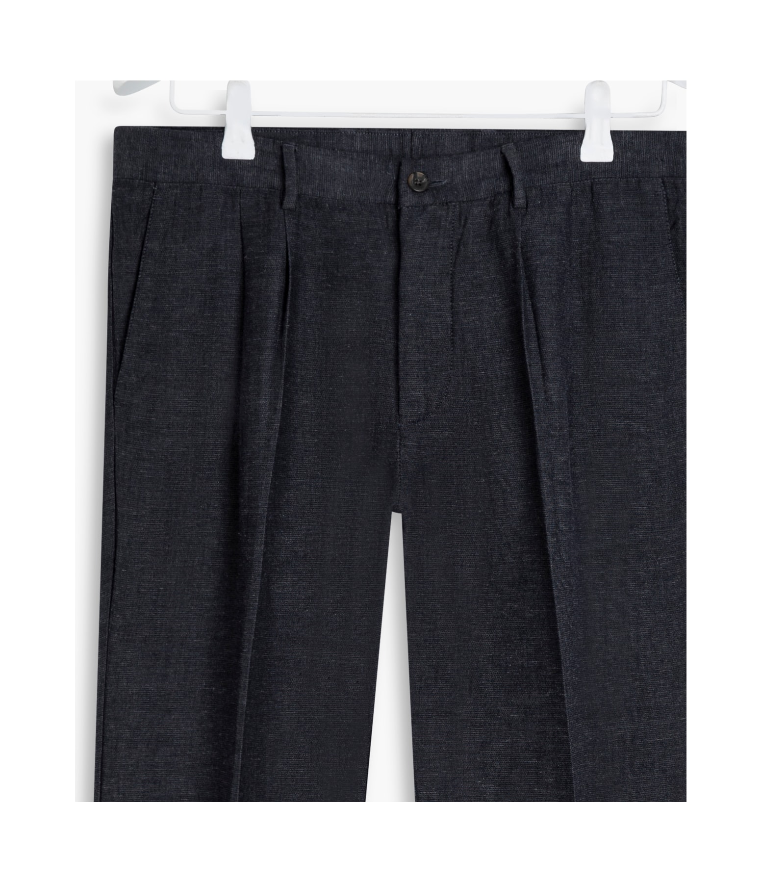 Calça Linho  Chino Line Ethno Preto