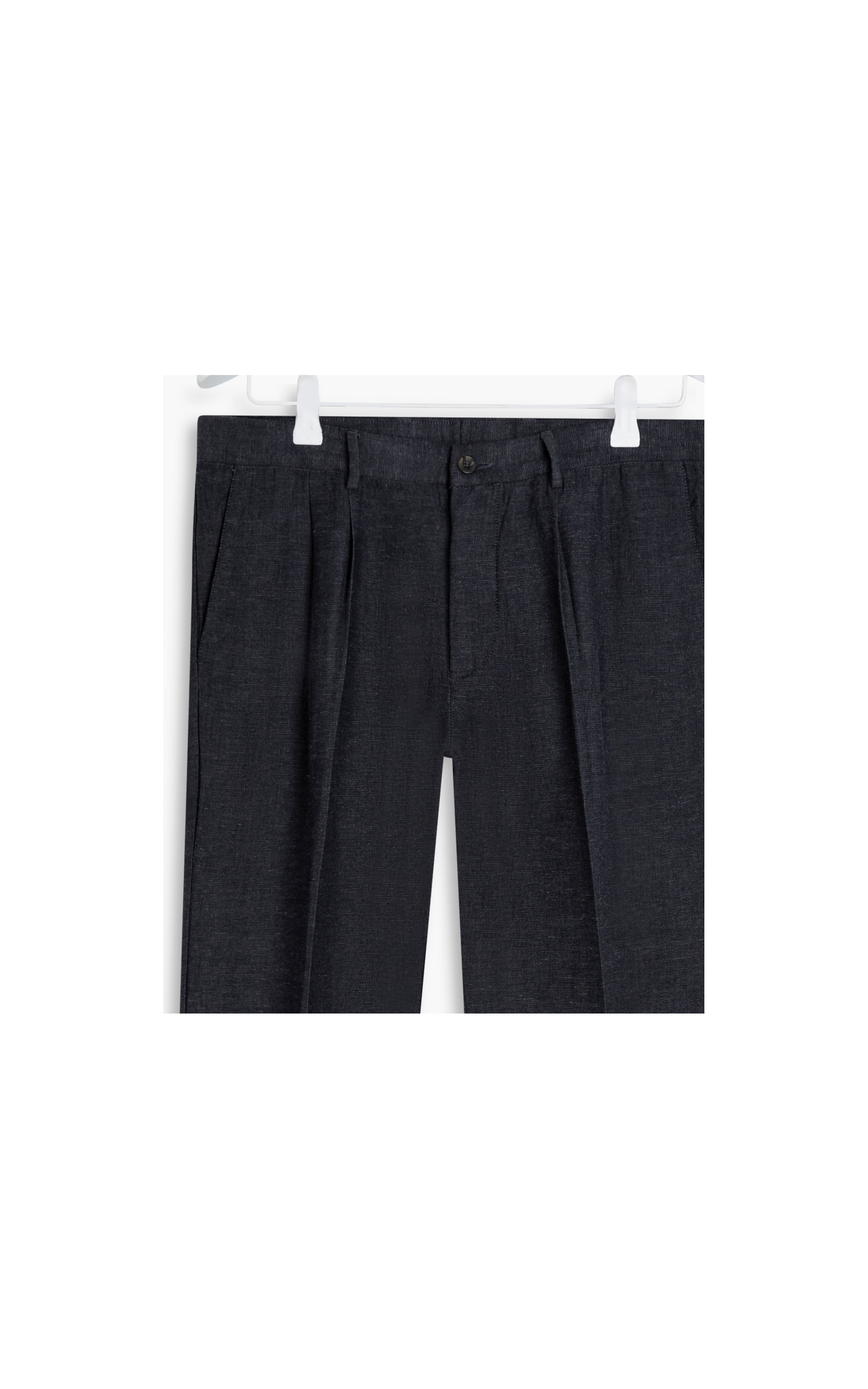 Calça Linho  Chino Line Ethno Preto