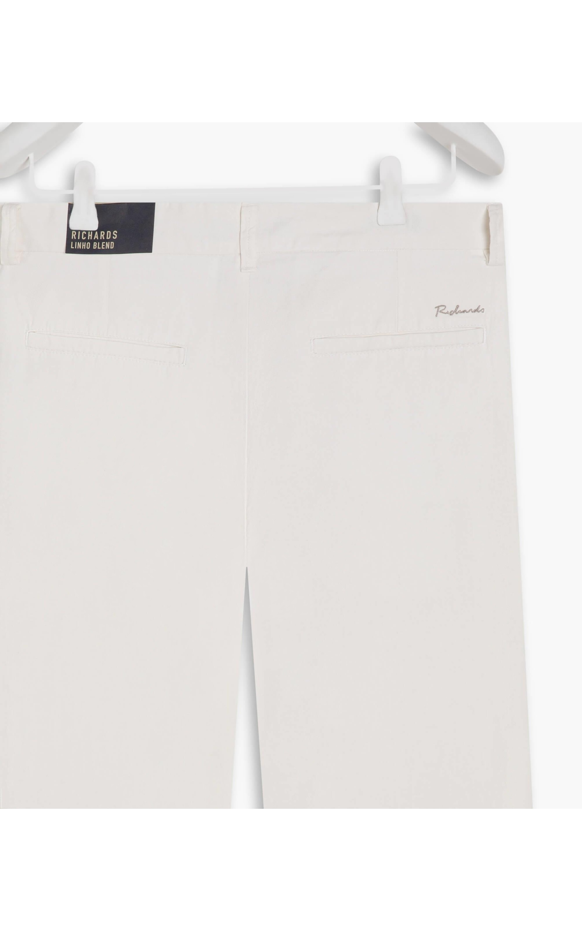 Calça Linho  Chino Linsar Branco