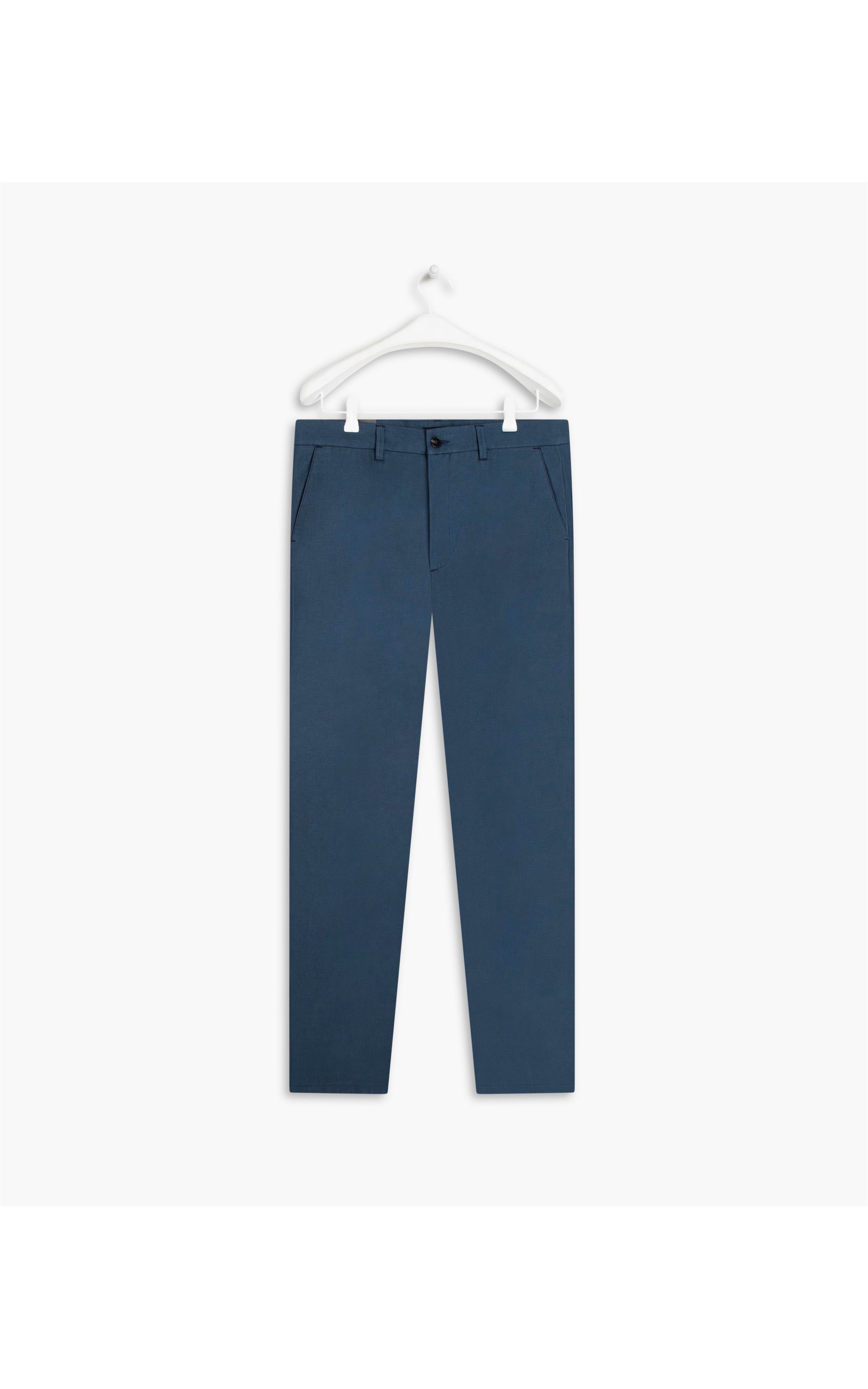 Calça Linho  Chino Linsar Marinho