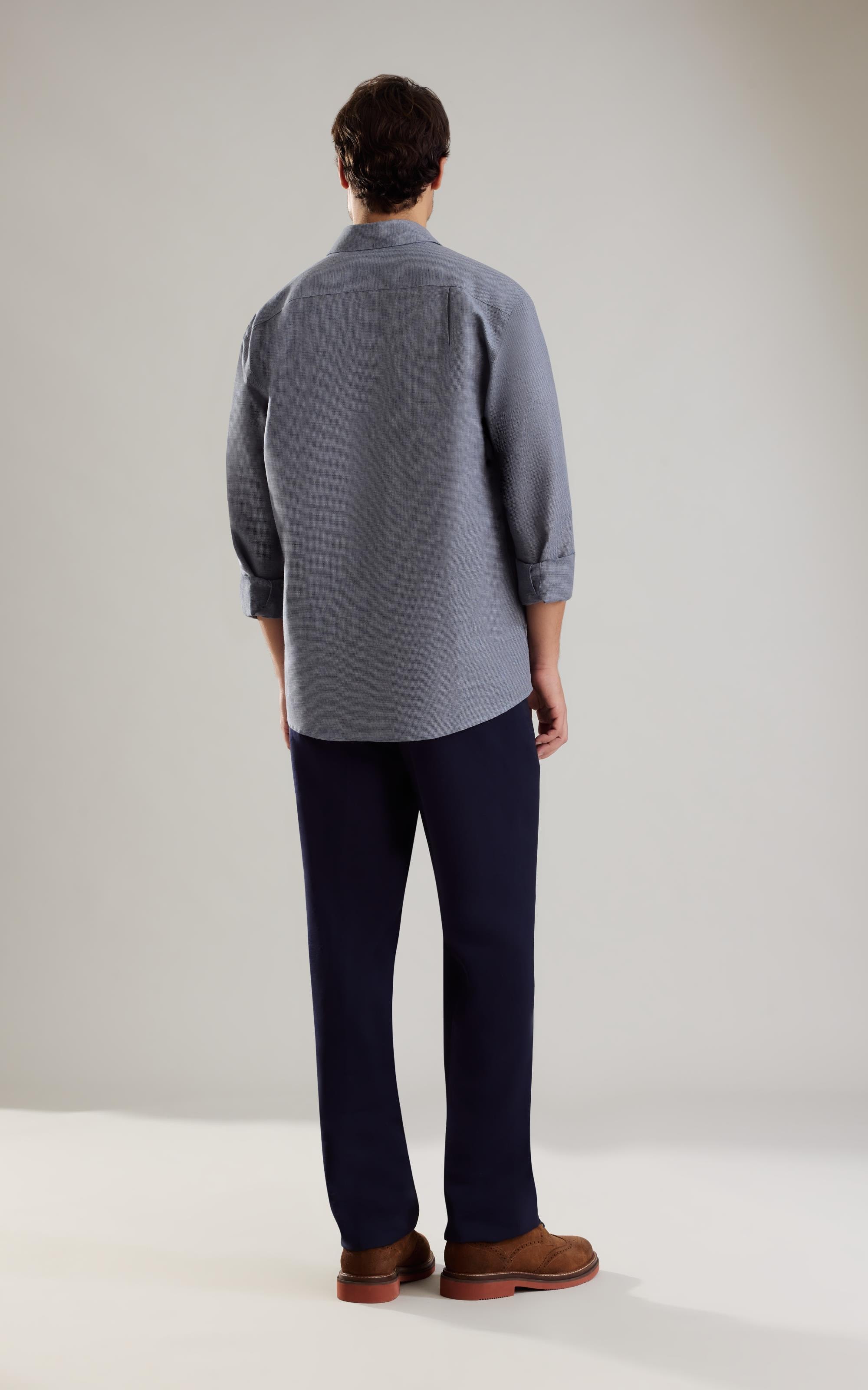 Calça Linho  Chino Marant Dark Navy