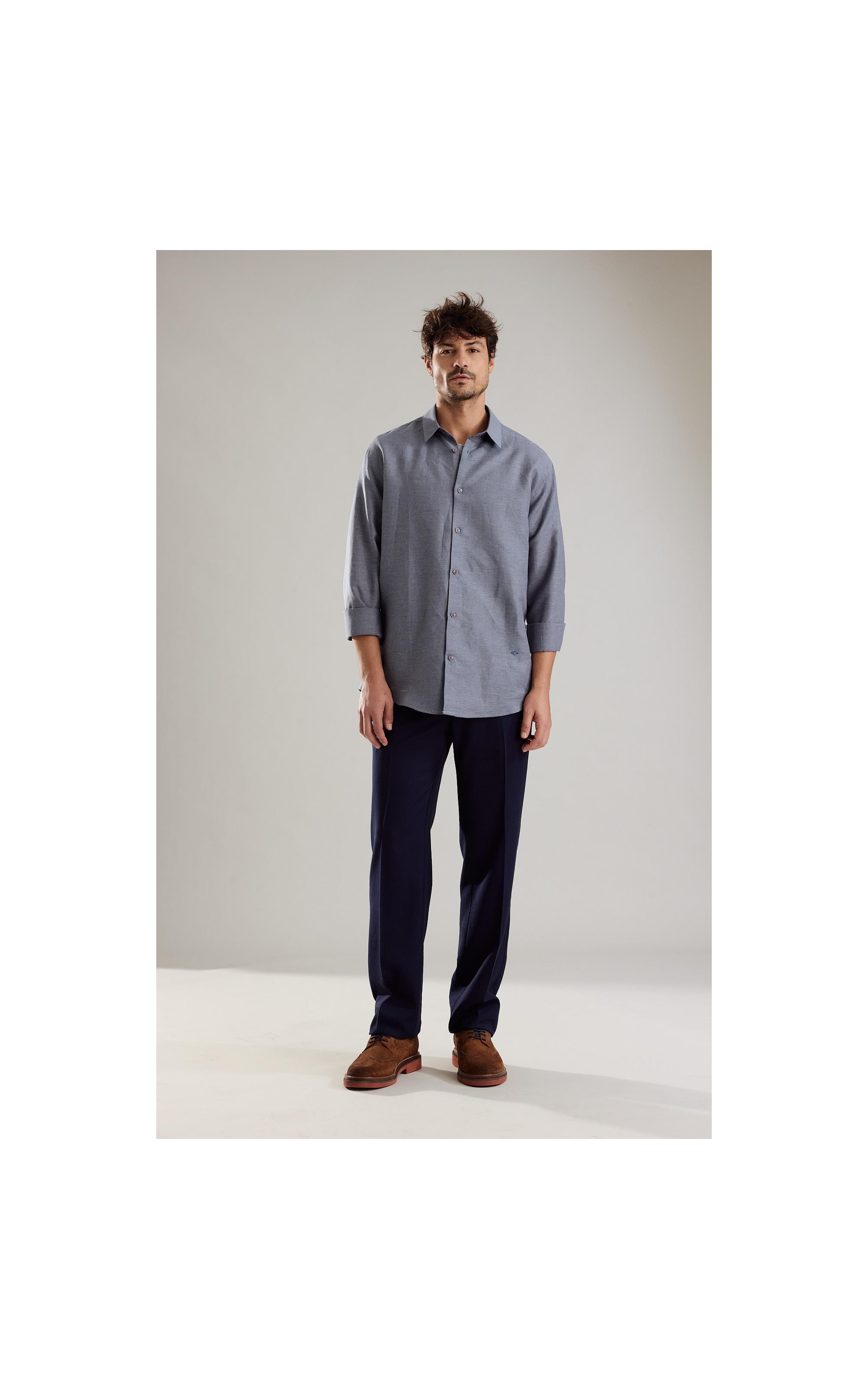 Calça Linho  Chino Marant Dark Navy