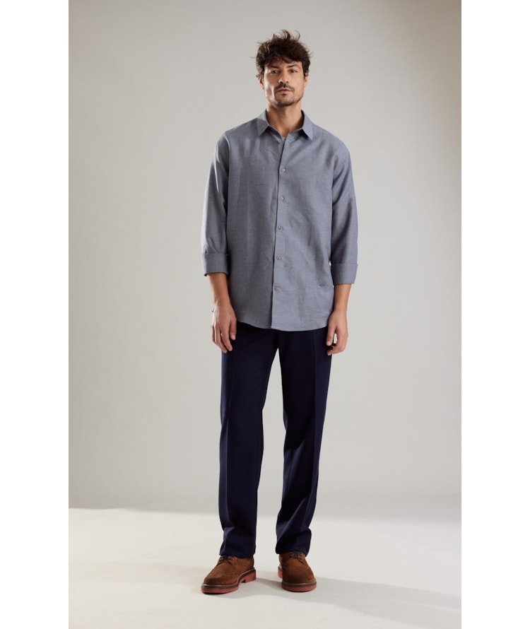 Calça Linho  Chino Marant Dark Navy