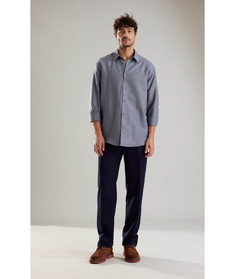 Calça Linho  Chino Marant Dark Navy