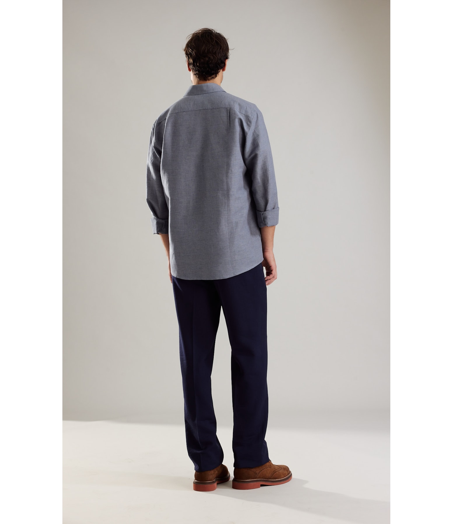 Calça Linho  Chino Marant Dark Navy