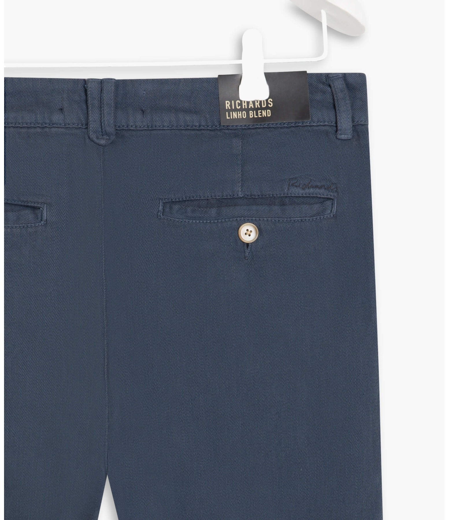 Calça Linho  Chino Marinho