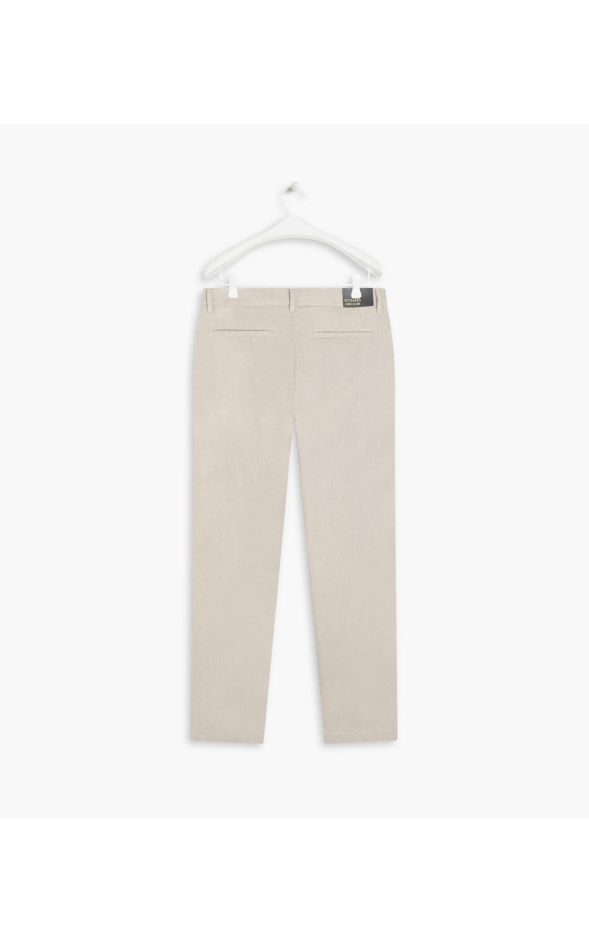 Calça Linho  Chino Marseille Natural