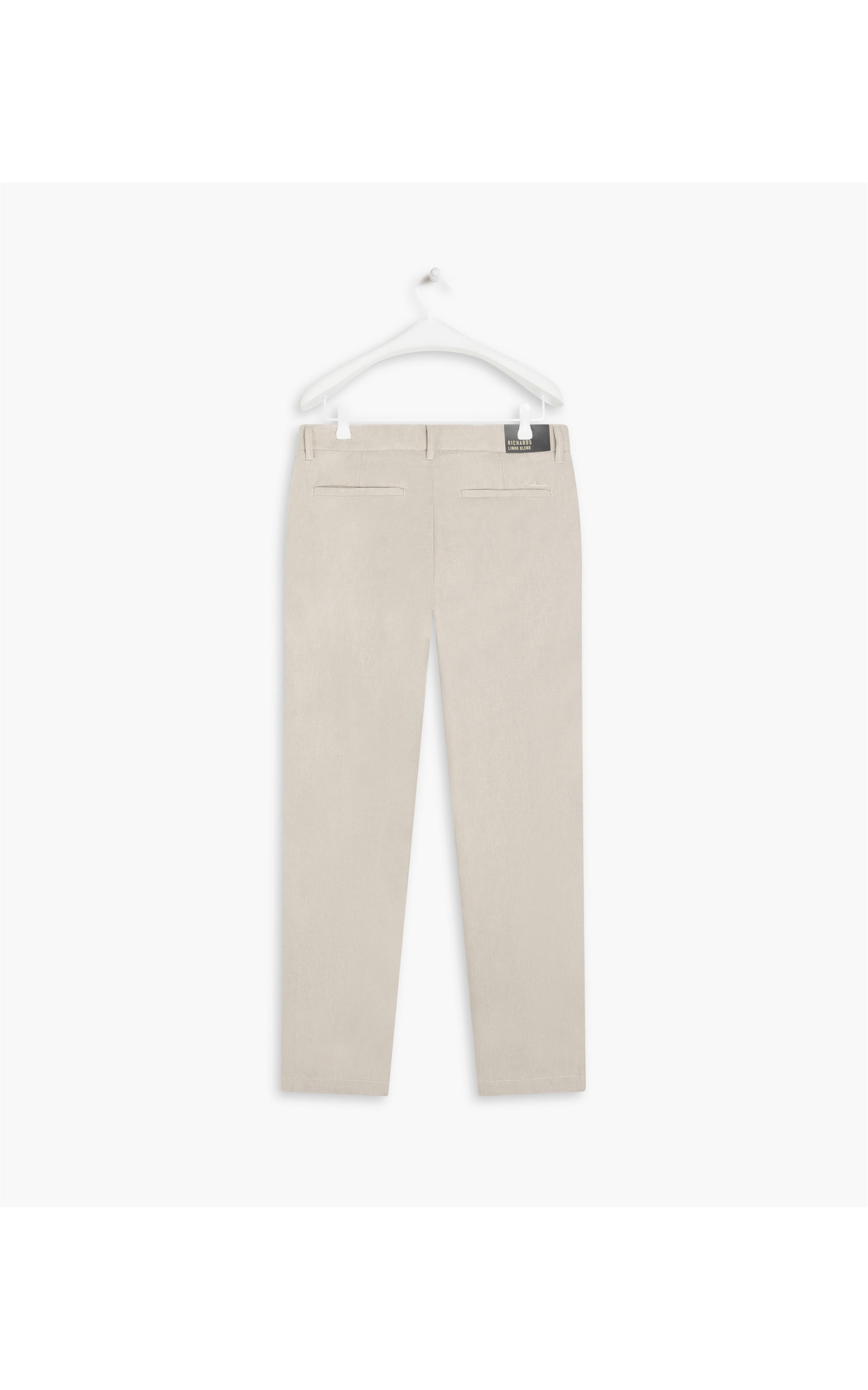 Calça Linho  Chino Marseille Natural