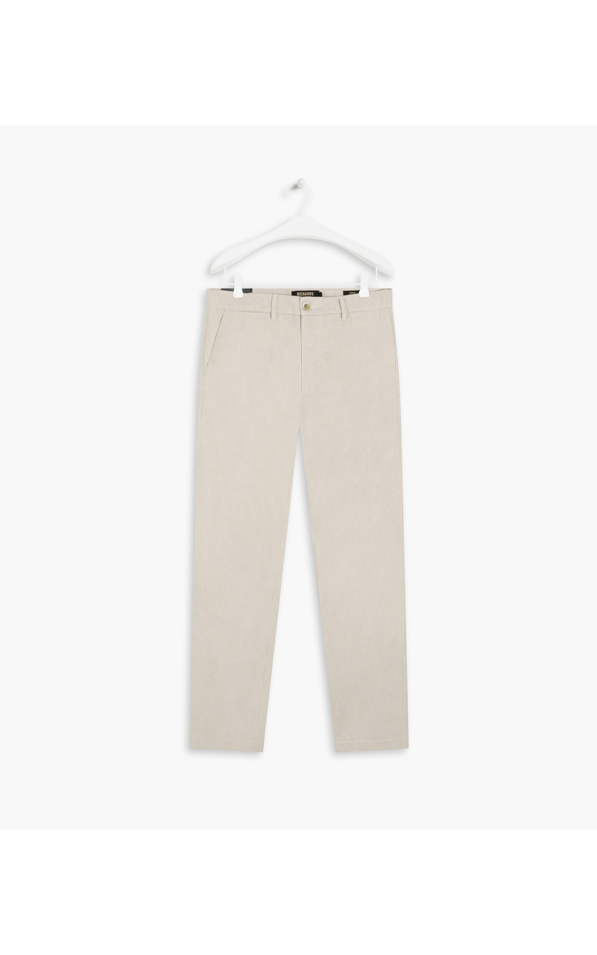Calça Linho  Chino Marseille Natural