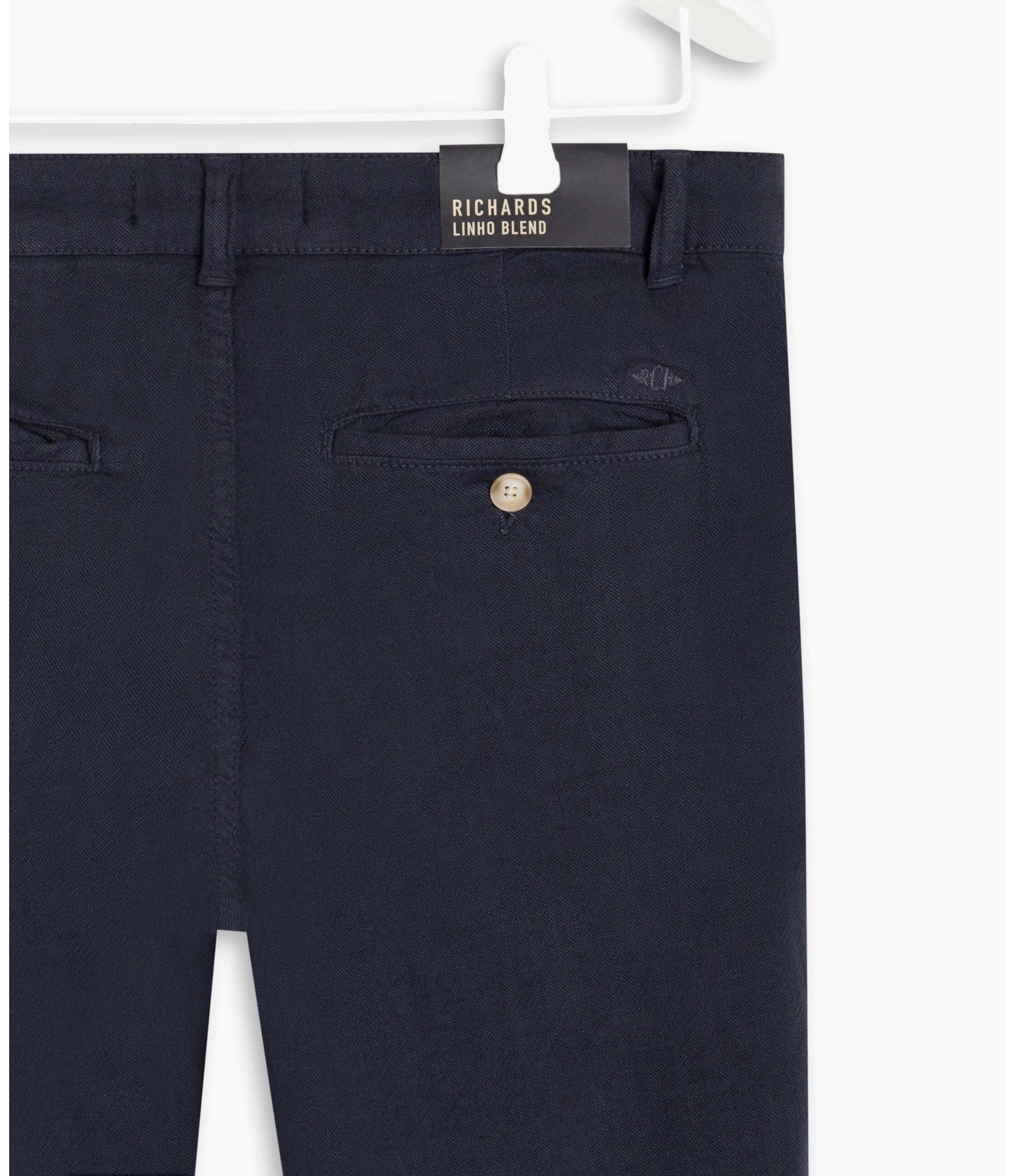Calça Linho  Chino Panamá Dark Navy