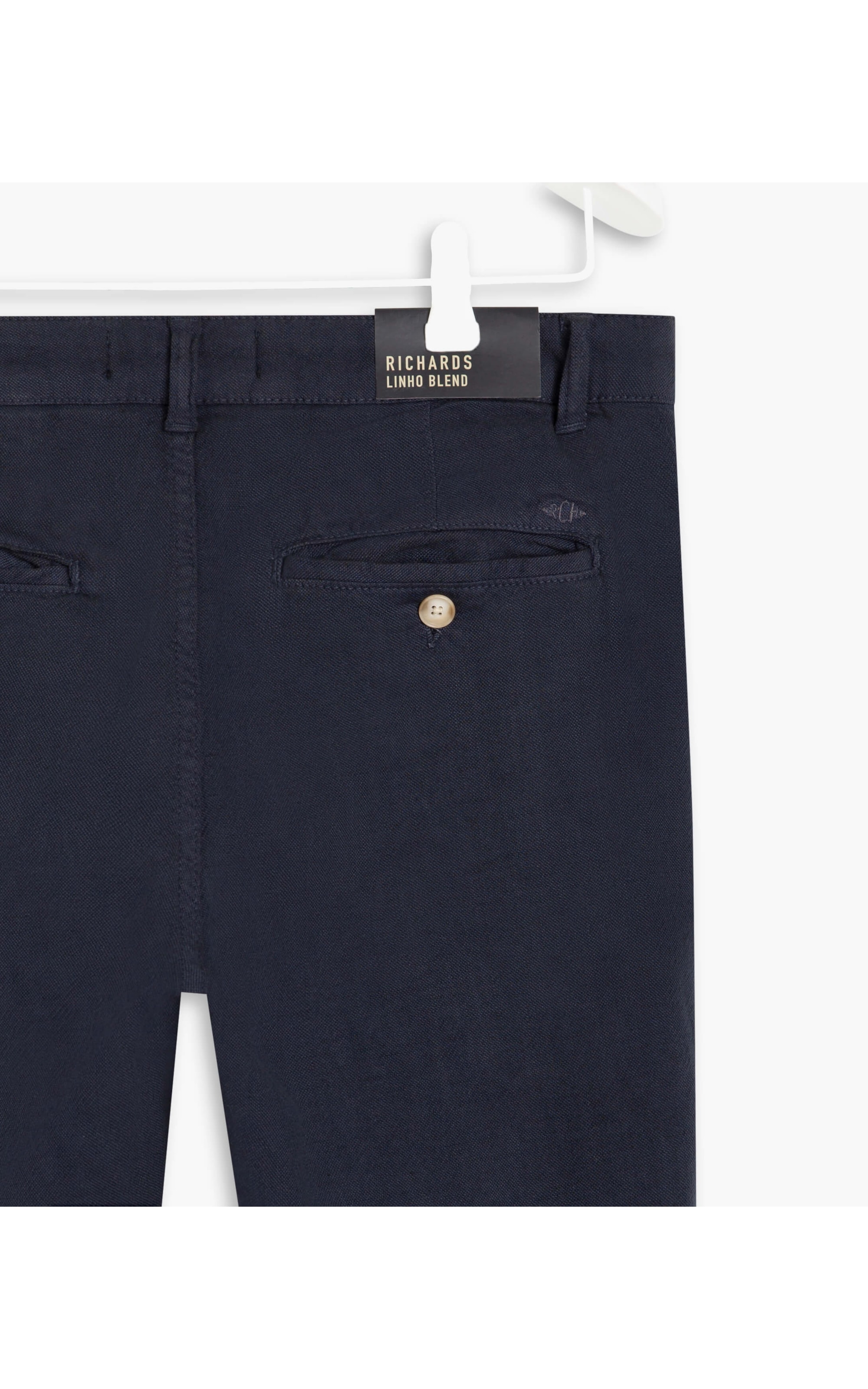 Calça Linho  Chino Panamá Dark Navy