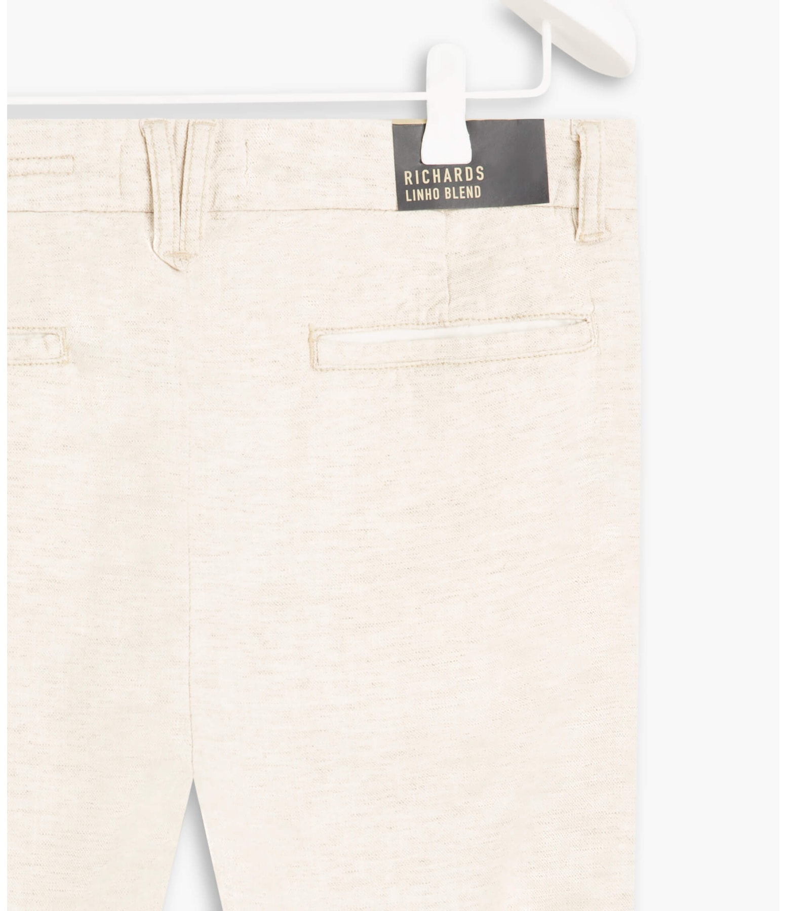 Calça Linho  Chino Panama Natural