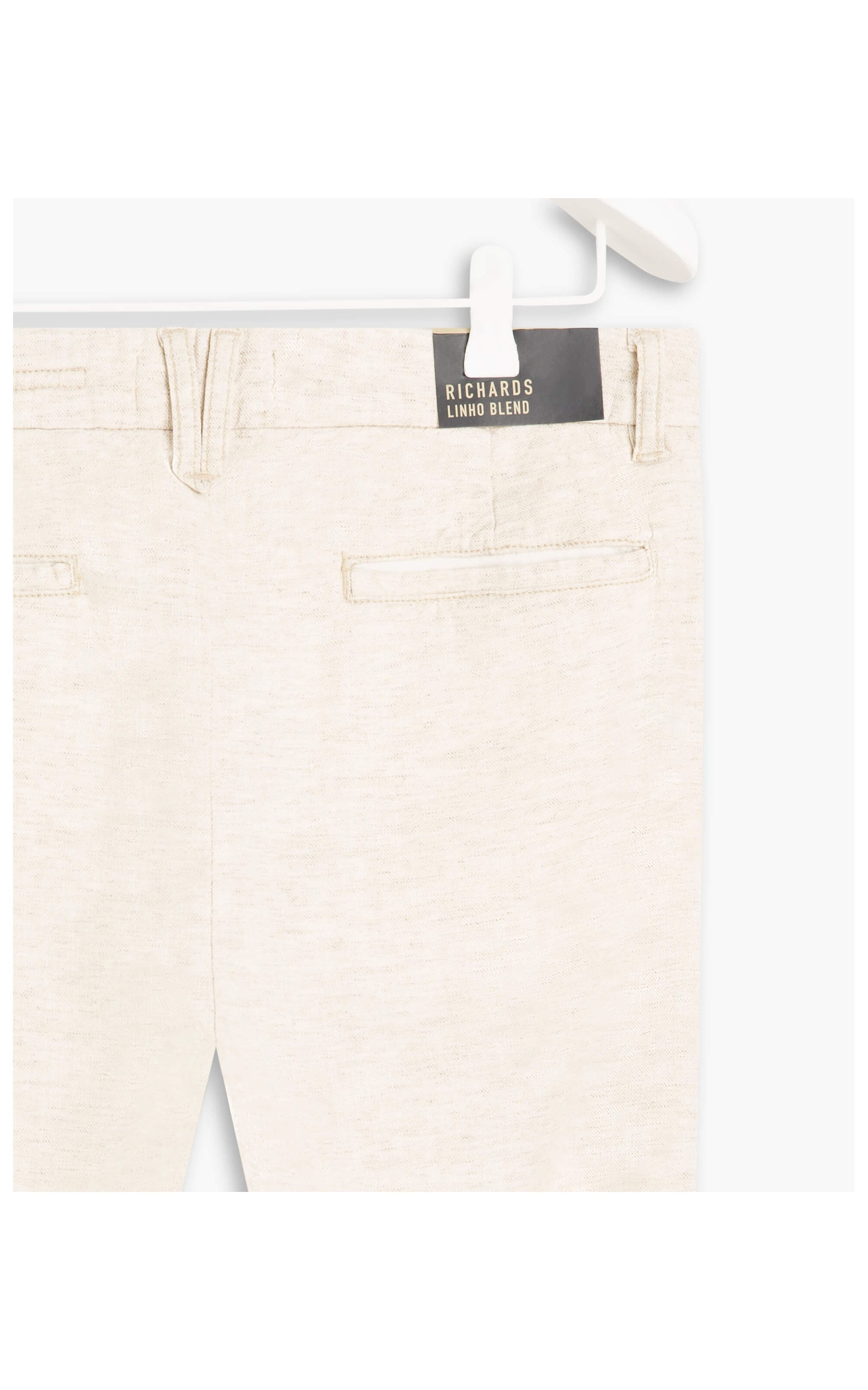 Calça Linho  Chino Panama Natural
