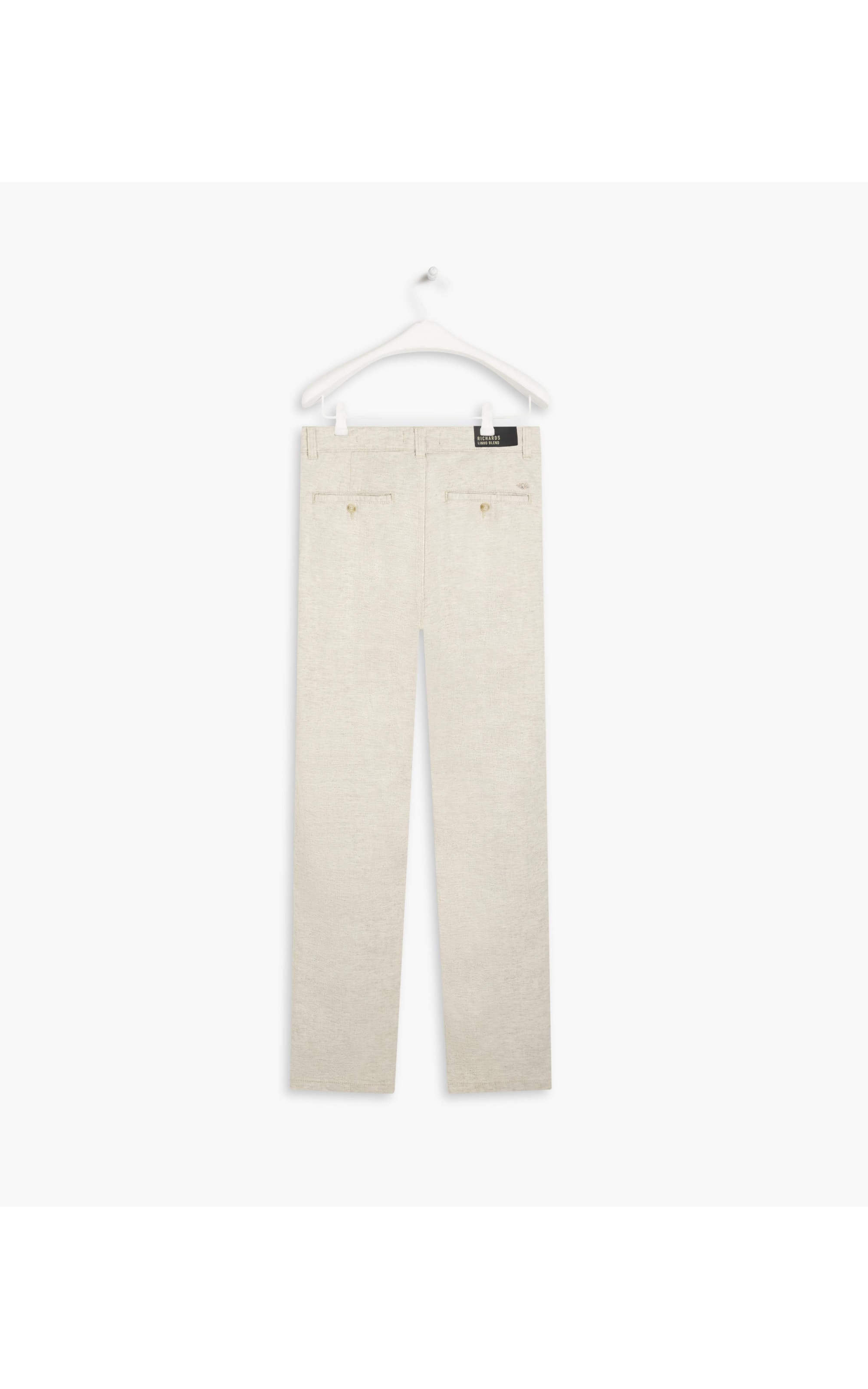 Calça Linho  Chino Panamá Natural