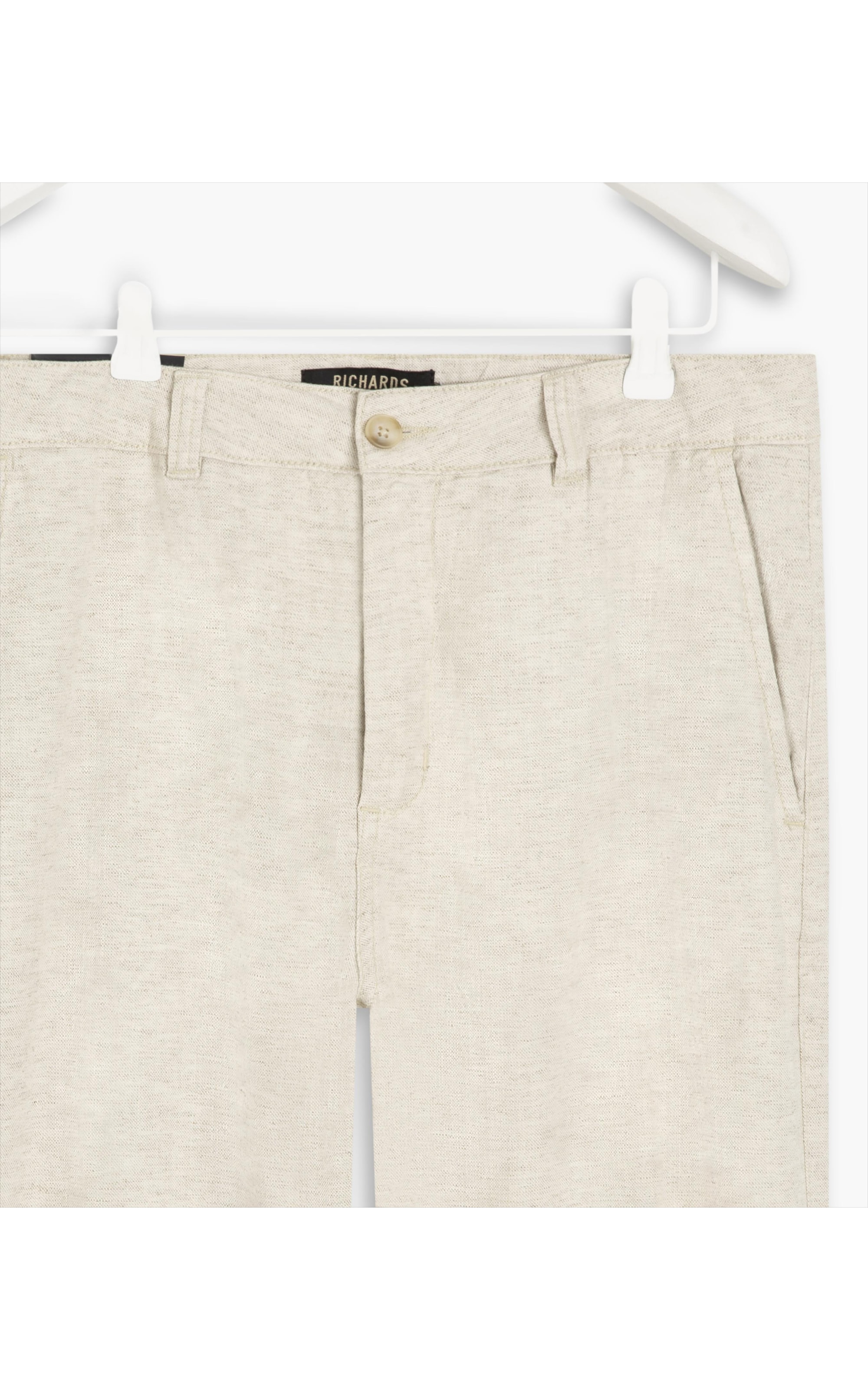 Calça Linho  Chino Panamá Natural
