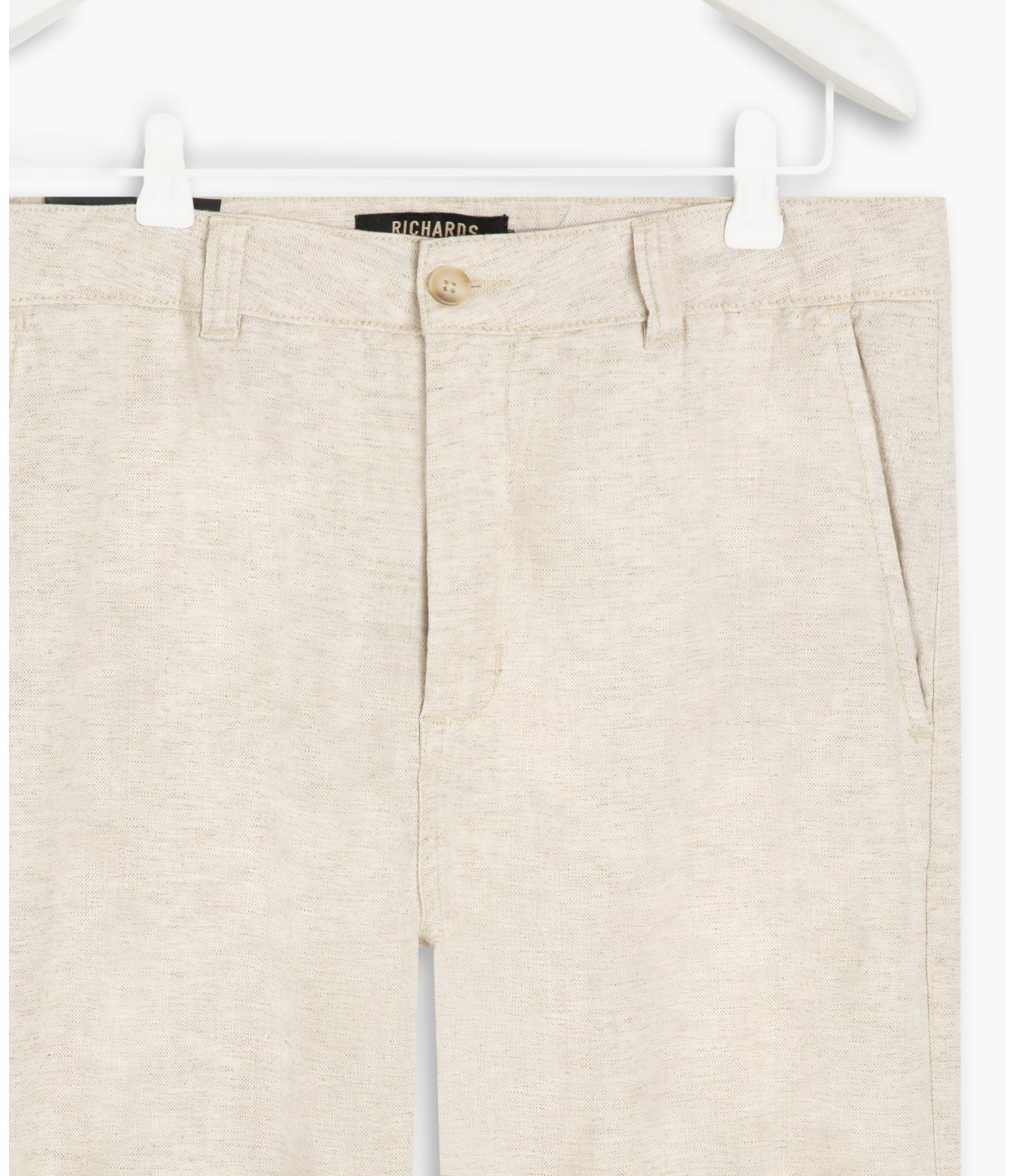 Calça Linho  Chino Panamá Natural