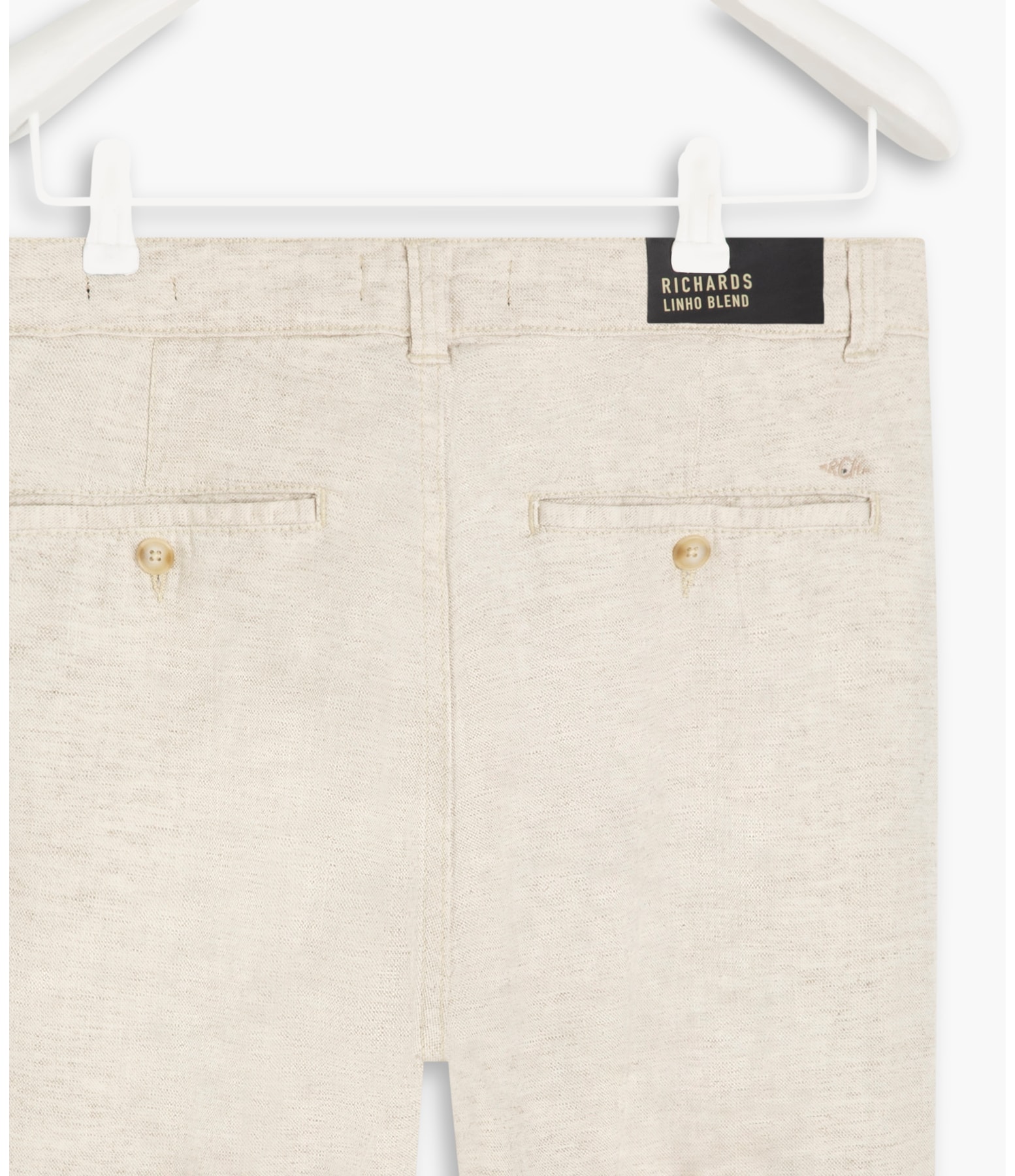 Calça Linho  Chino Panamá Natural
