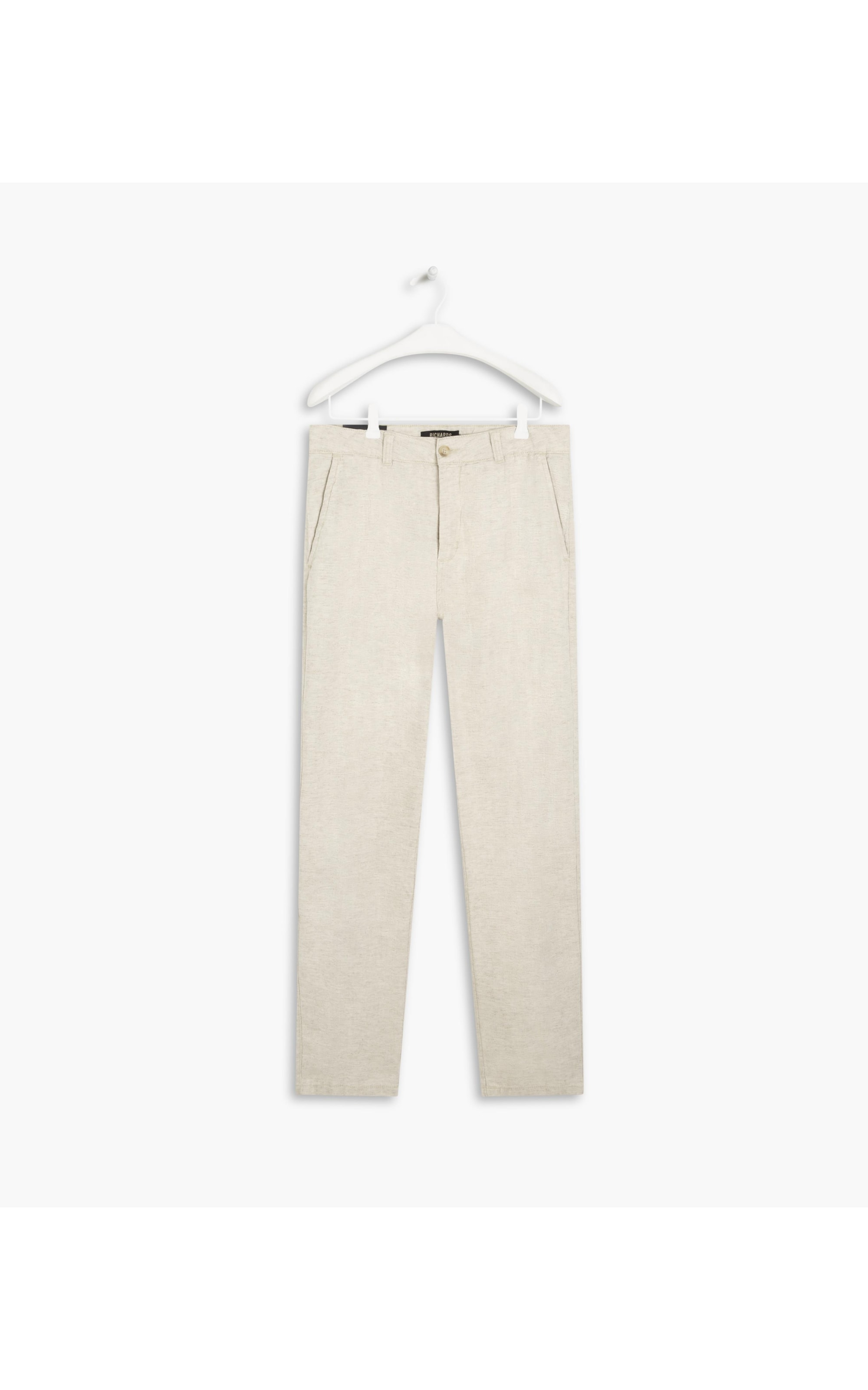 Calça Linho  Chino Panamá Natural