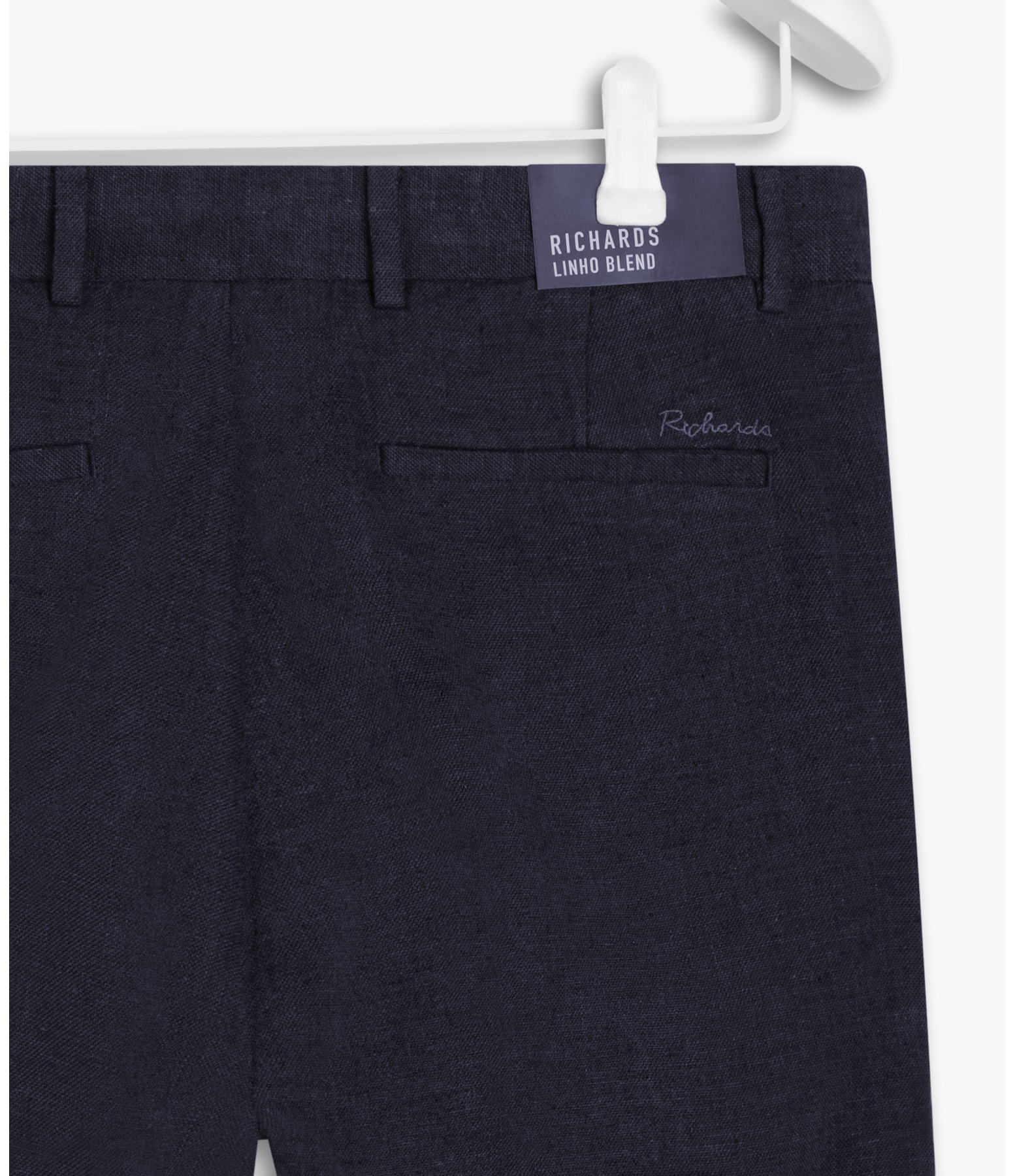 Calça Linho  Chino Resort Dark Navy