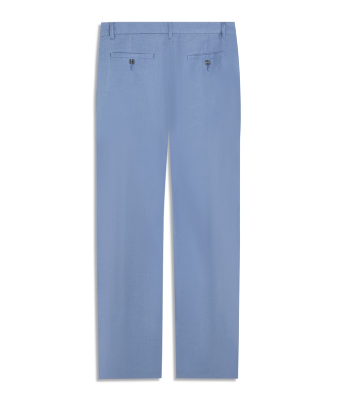 Calça Linho  Chino Tolit Azul Seco