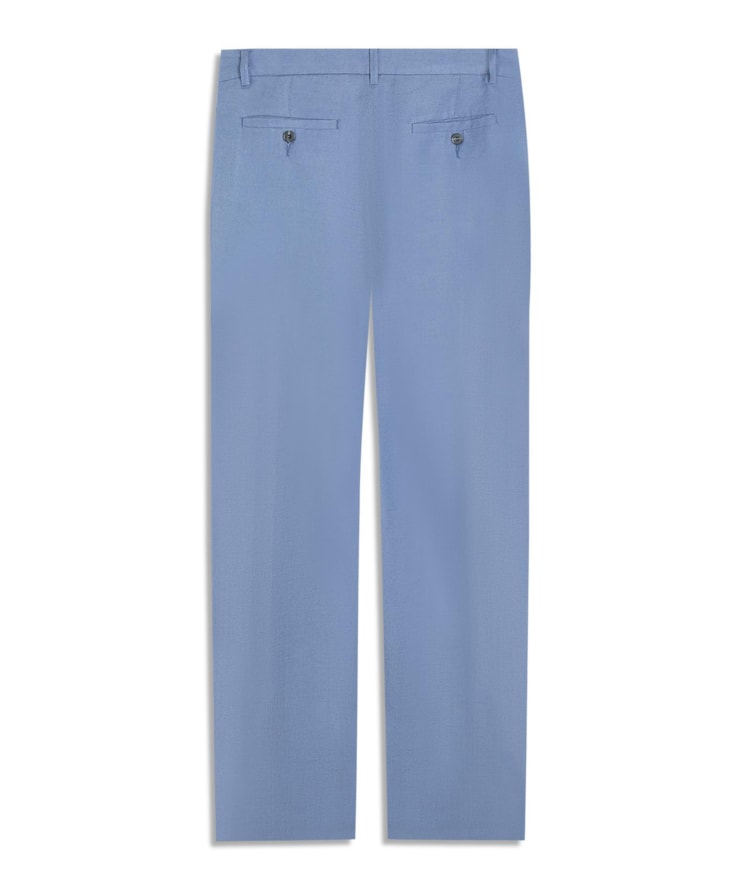 Calça Linho  Chino Tolit Azul Seco