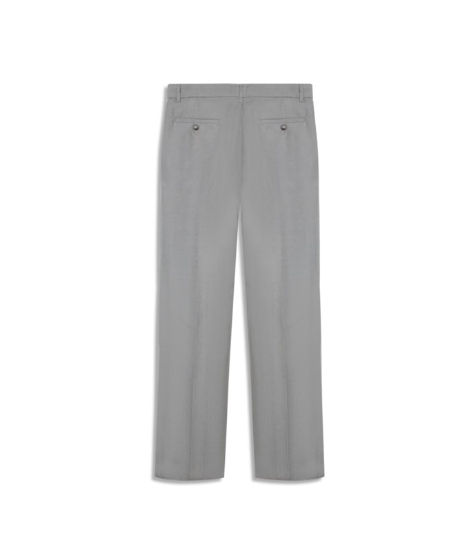 Calça Linho  Chino Tolit Cinza Medio