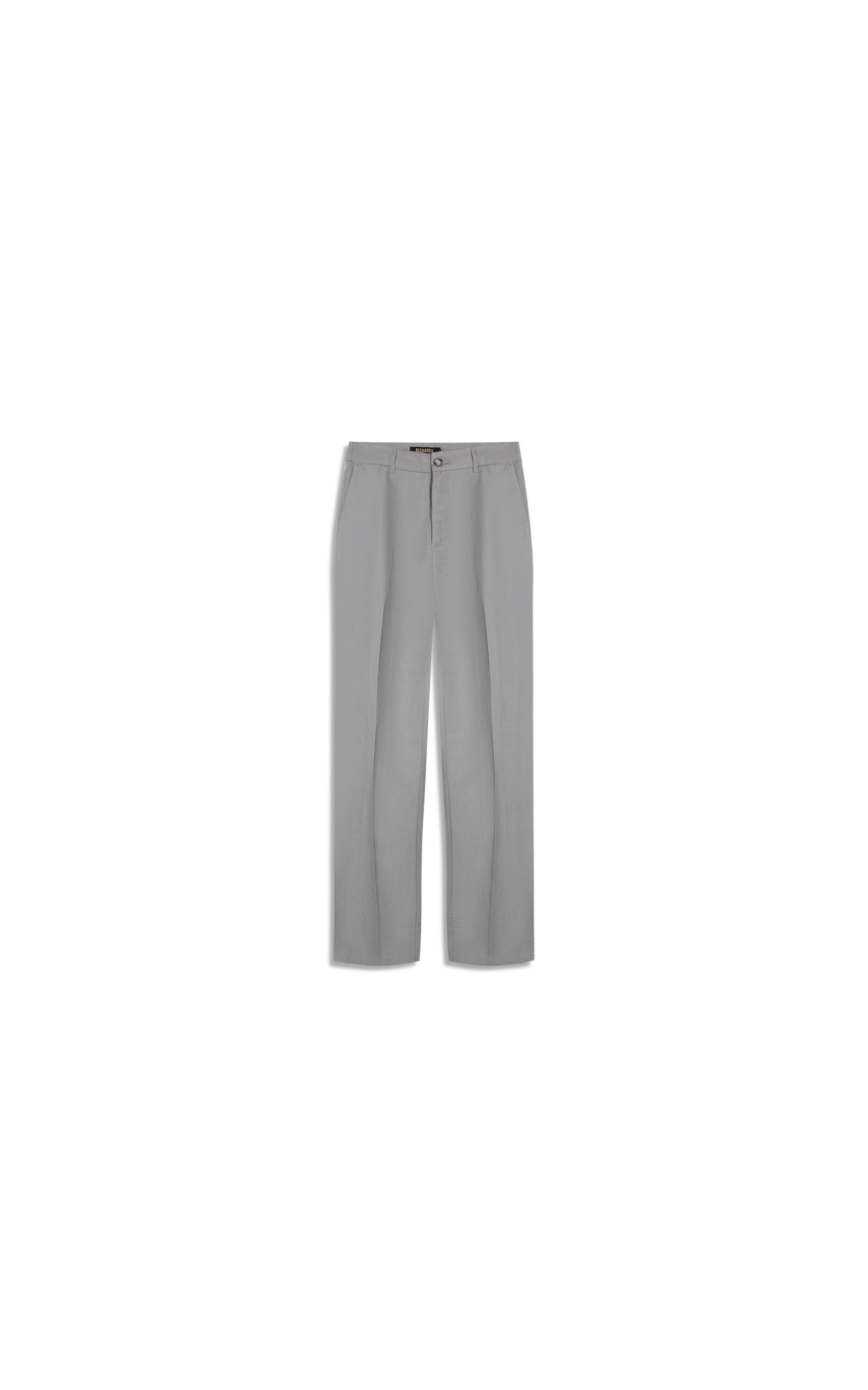 Calça Linho  Chino Tolit Cinza Medio