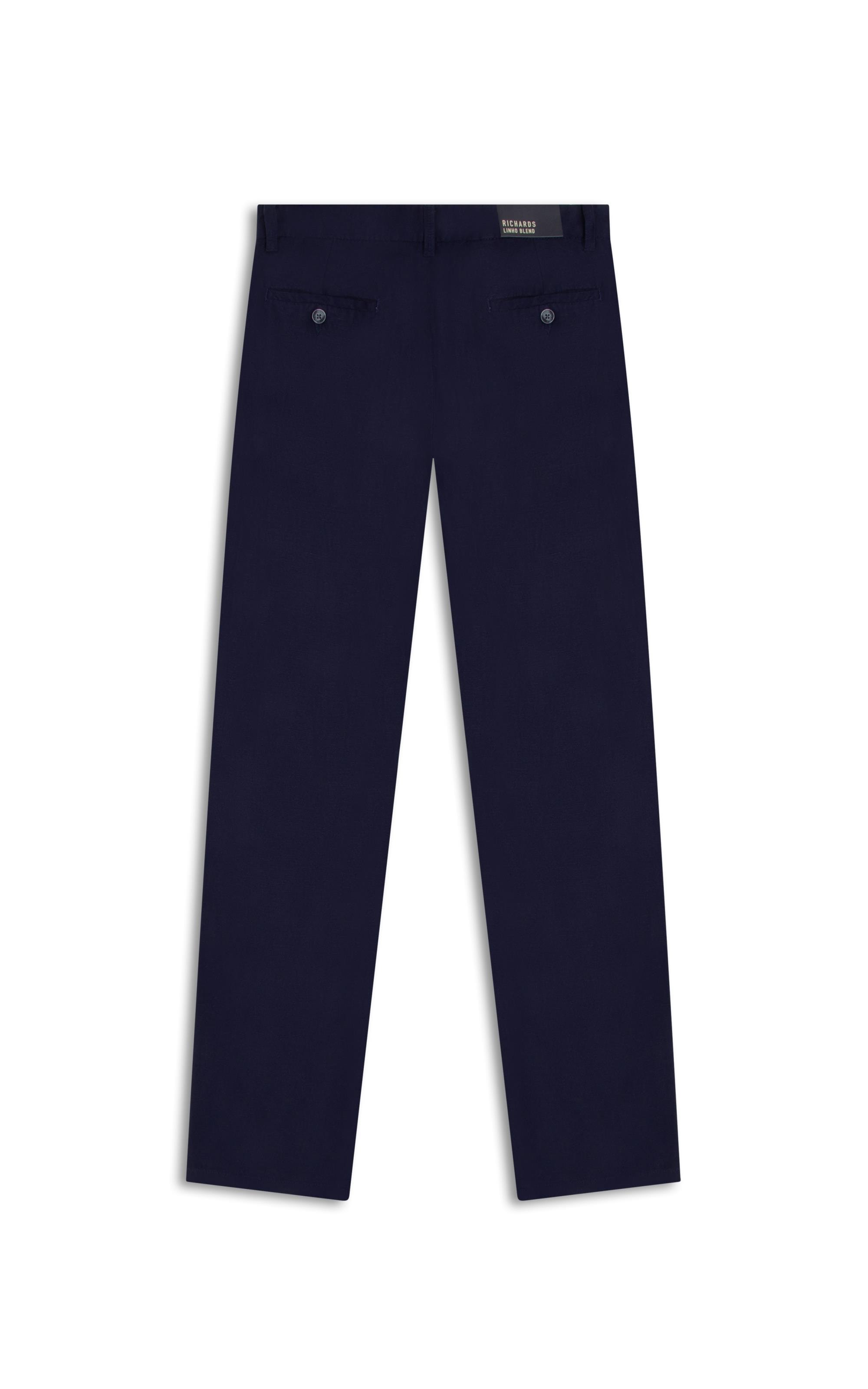 Calça Linho  Chino Tolit Marinho
