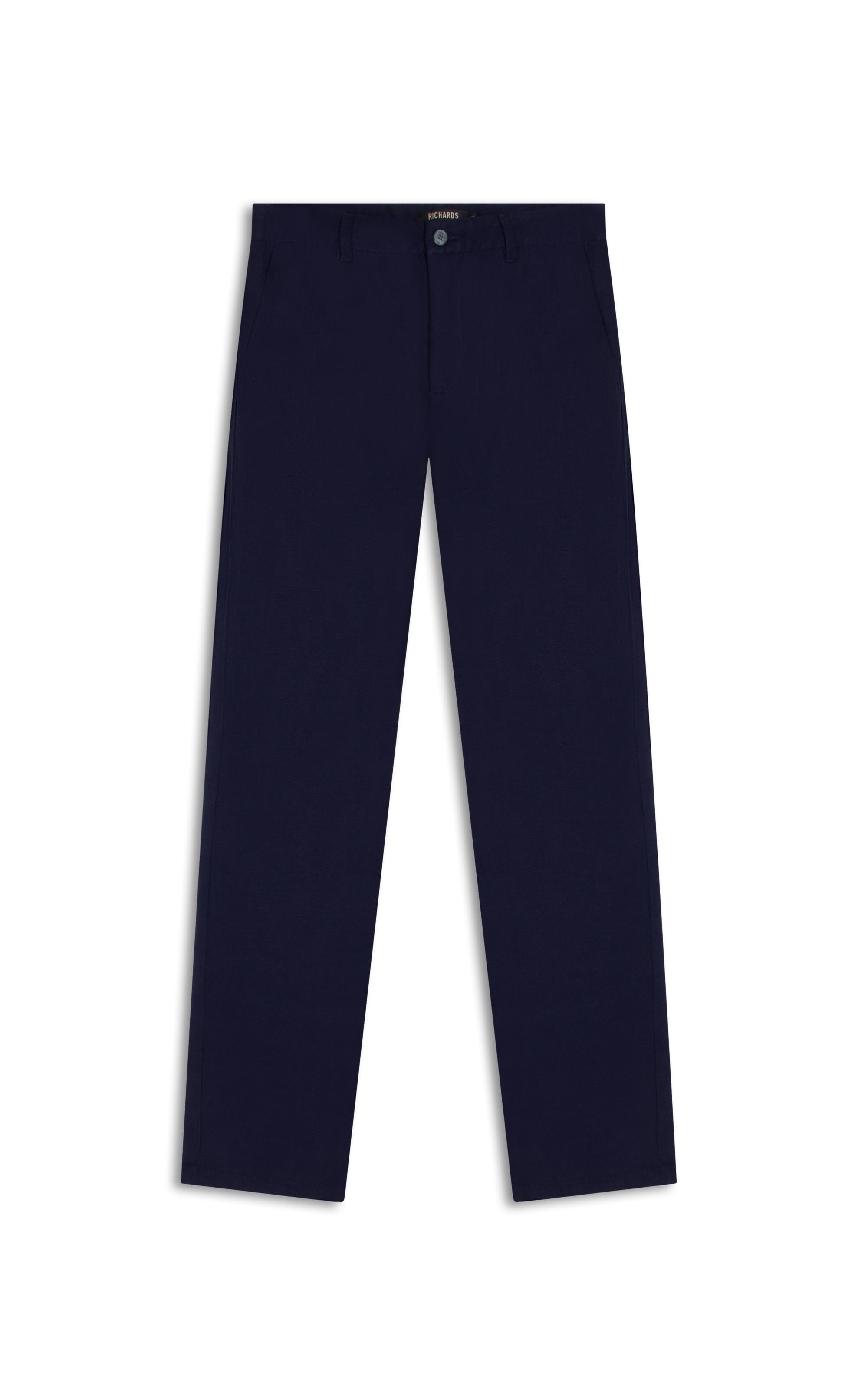 Calça Linho  Chino Tolit Marinho