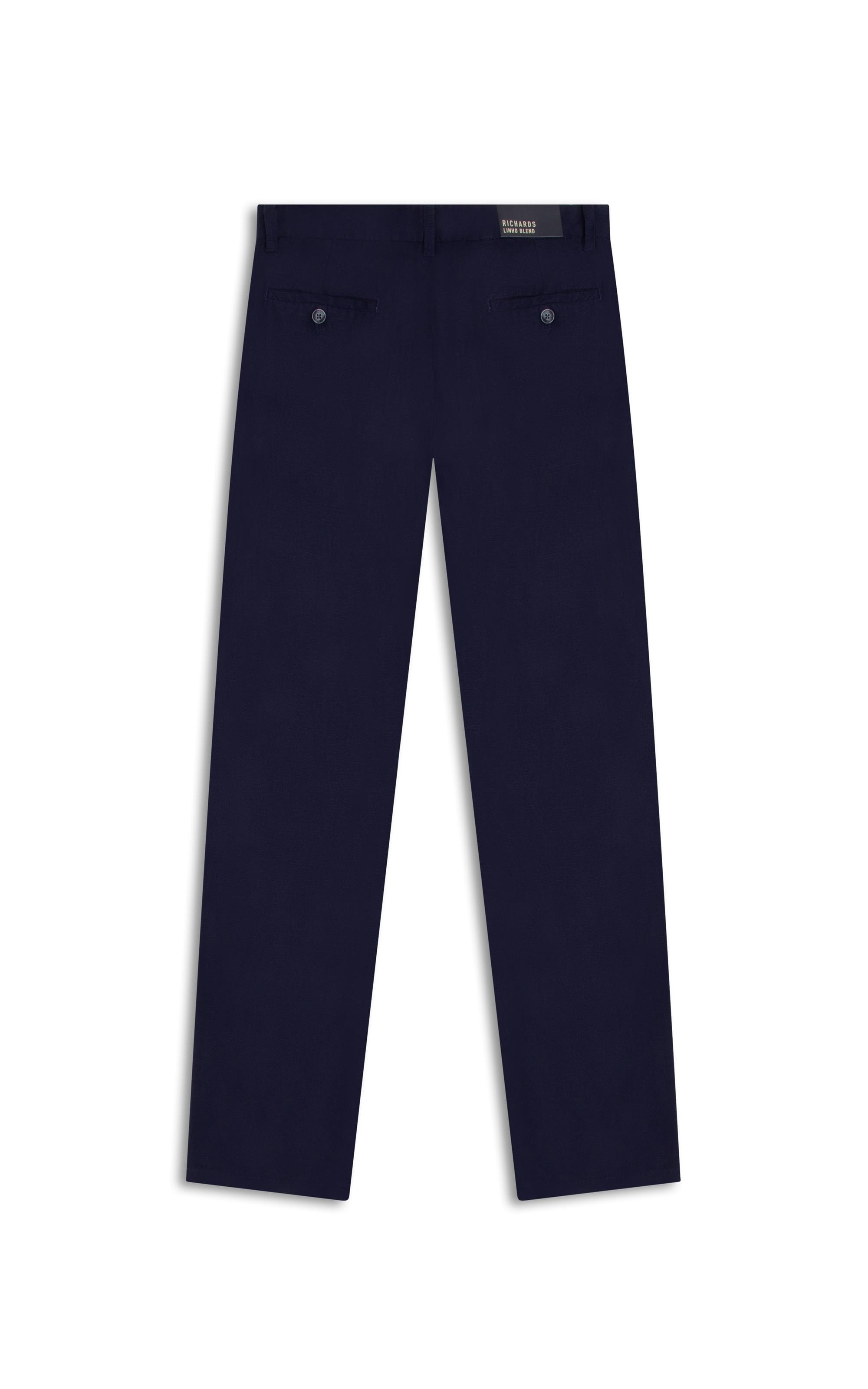 Calça Linho  Chino Tolit Marinho