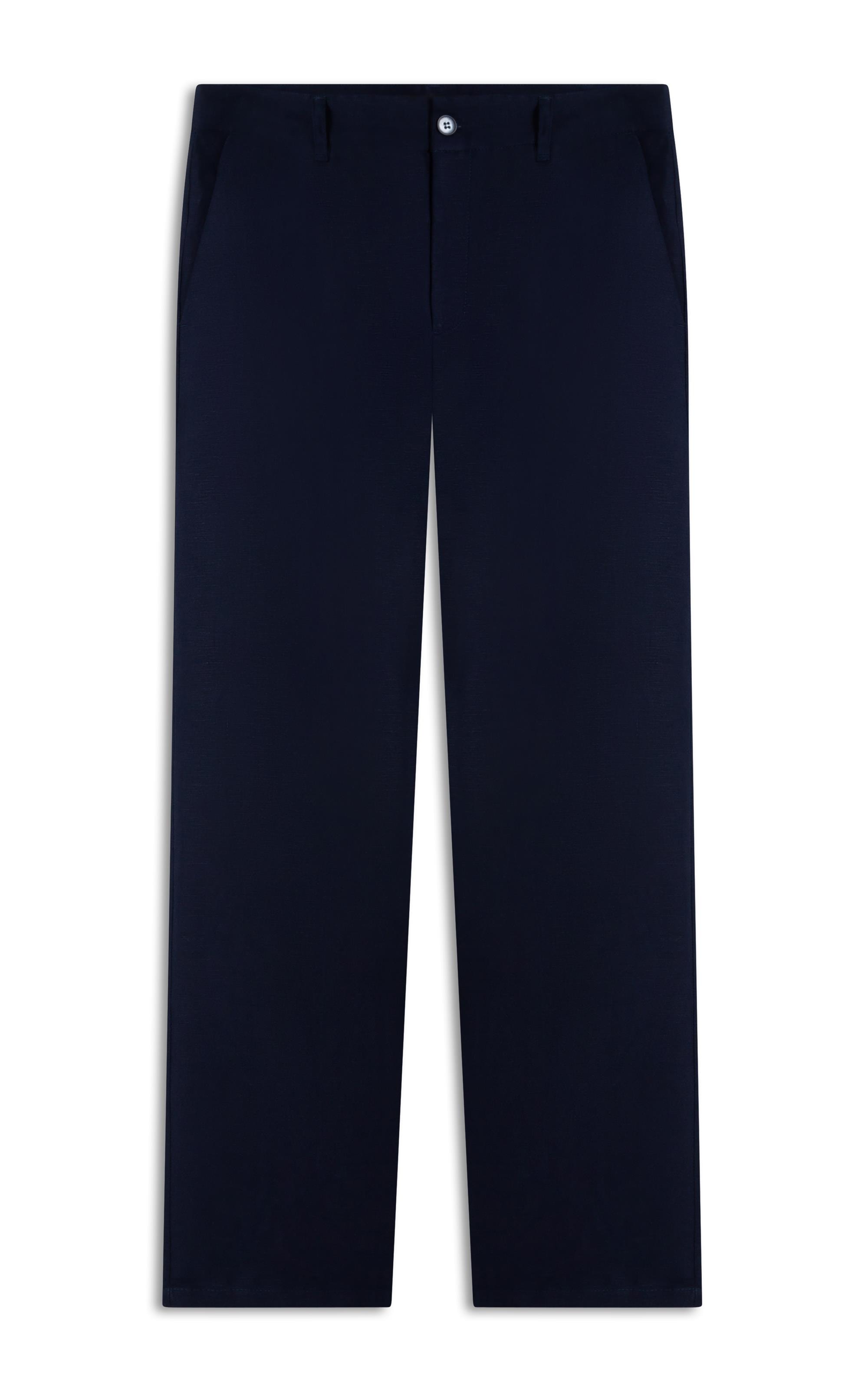 Calça Linho  Chino Tolit Marinho