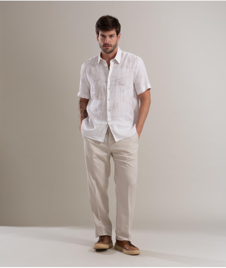 Calça Linho  Chino Tolit Sandy