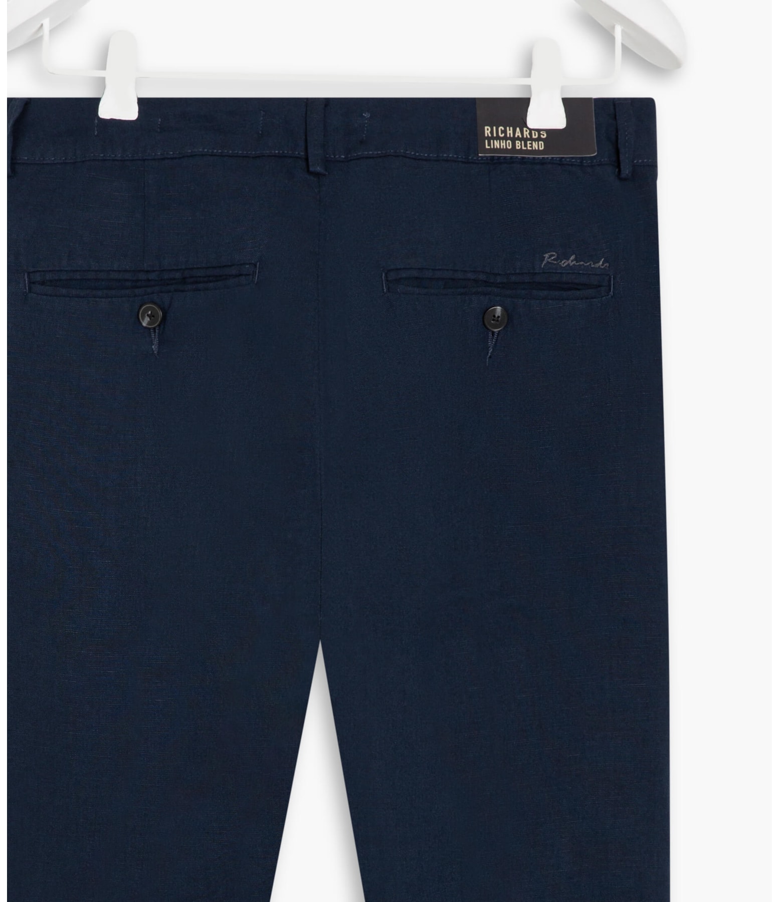 Calça Linho  Chino Tolit Uni Marinho