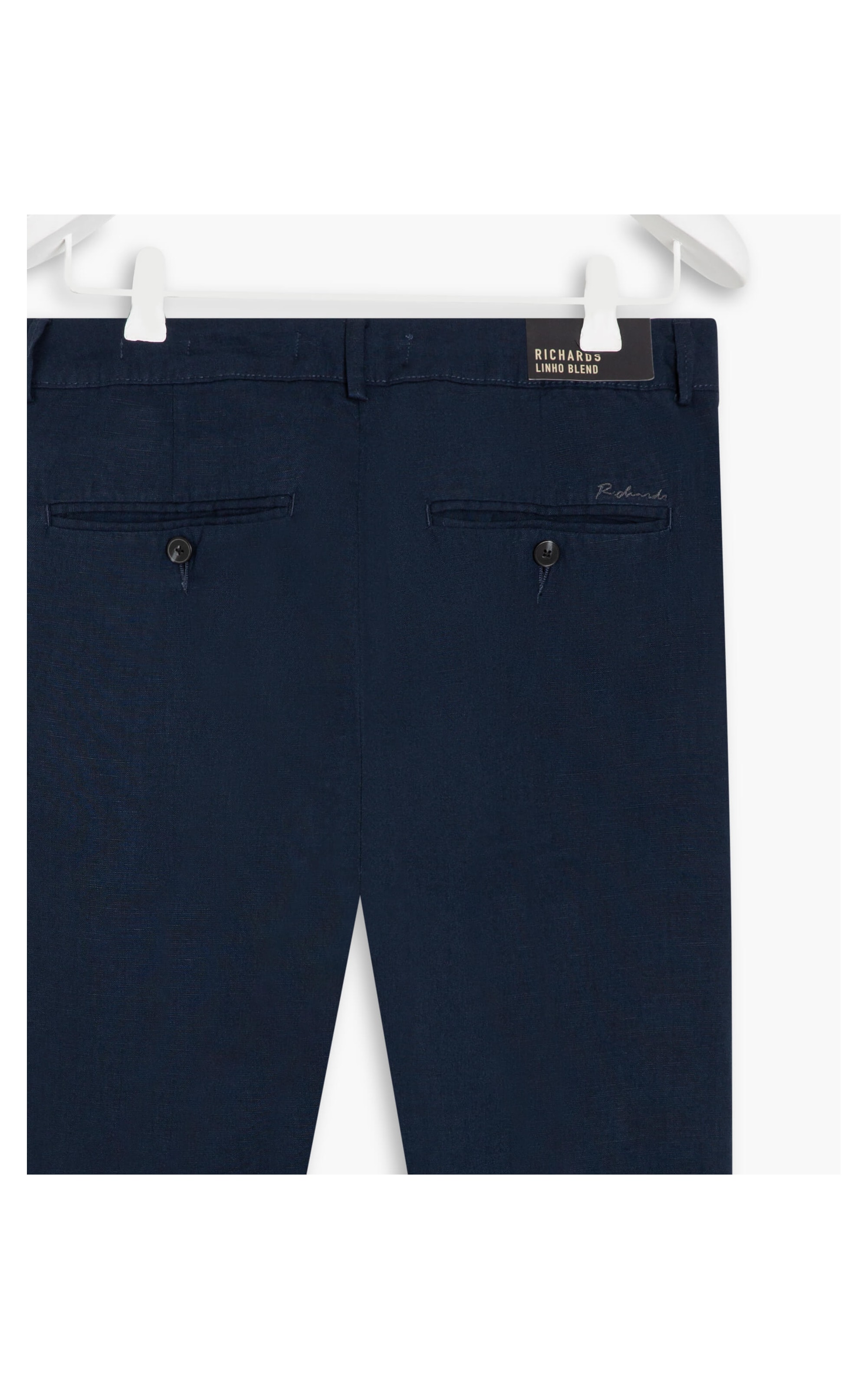 Calça Linho  Chino Tolit Uni Marinho
