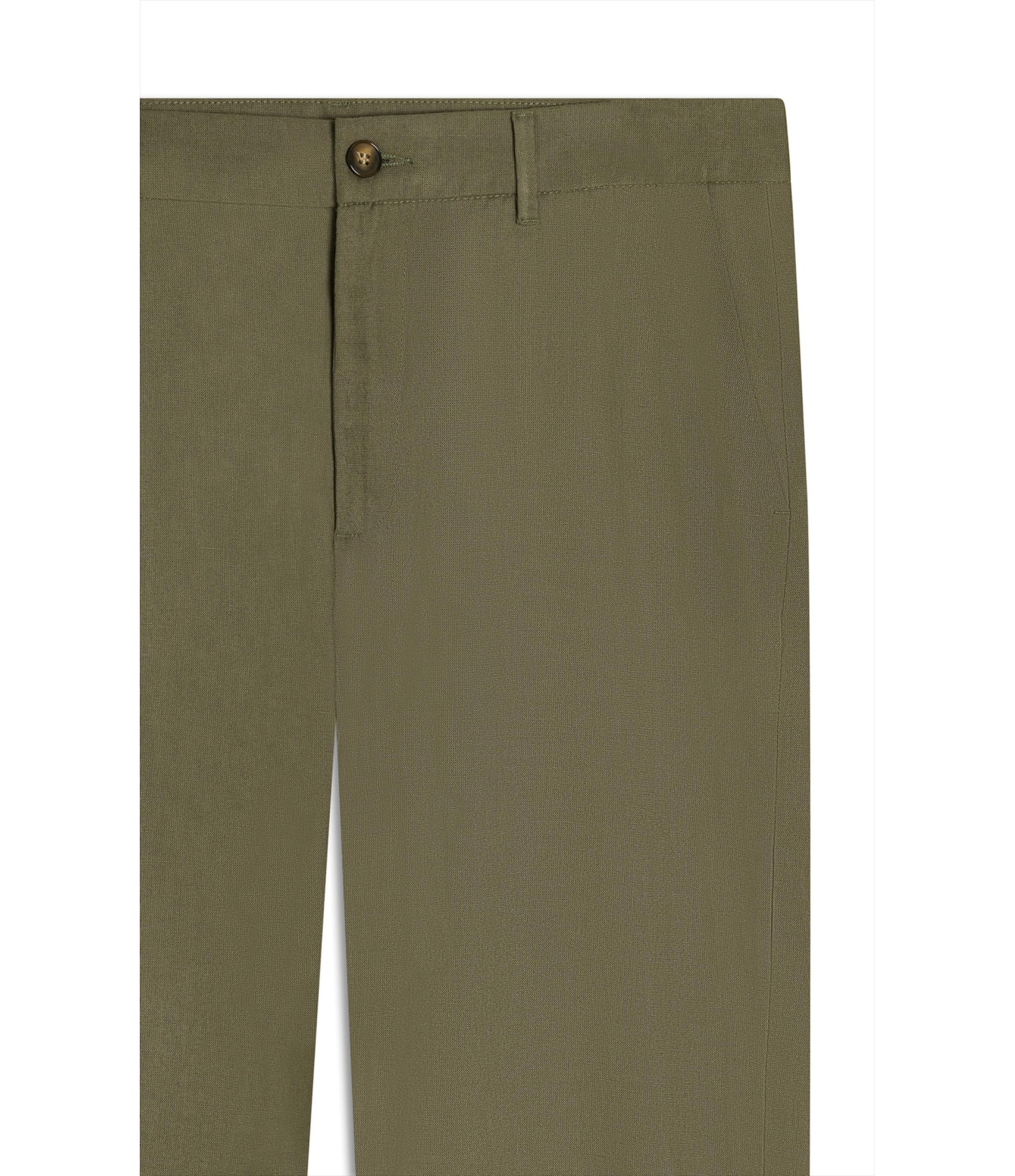 Calça Linho  Chino Tolit Verde Militar