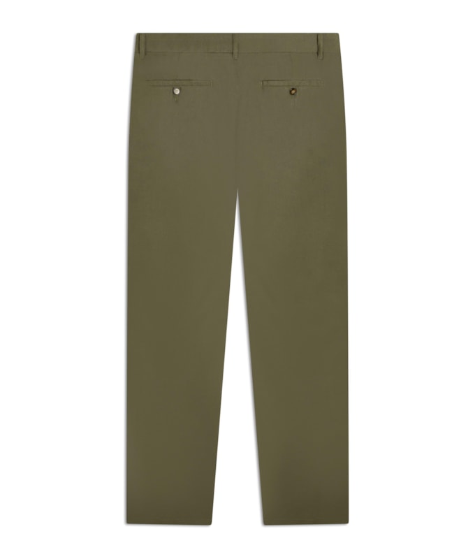 Calça Linho  Chino Tolit Verde Militar