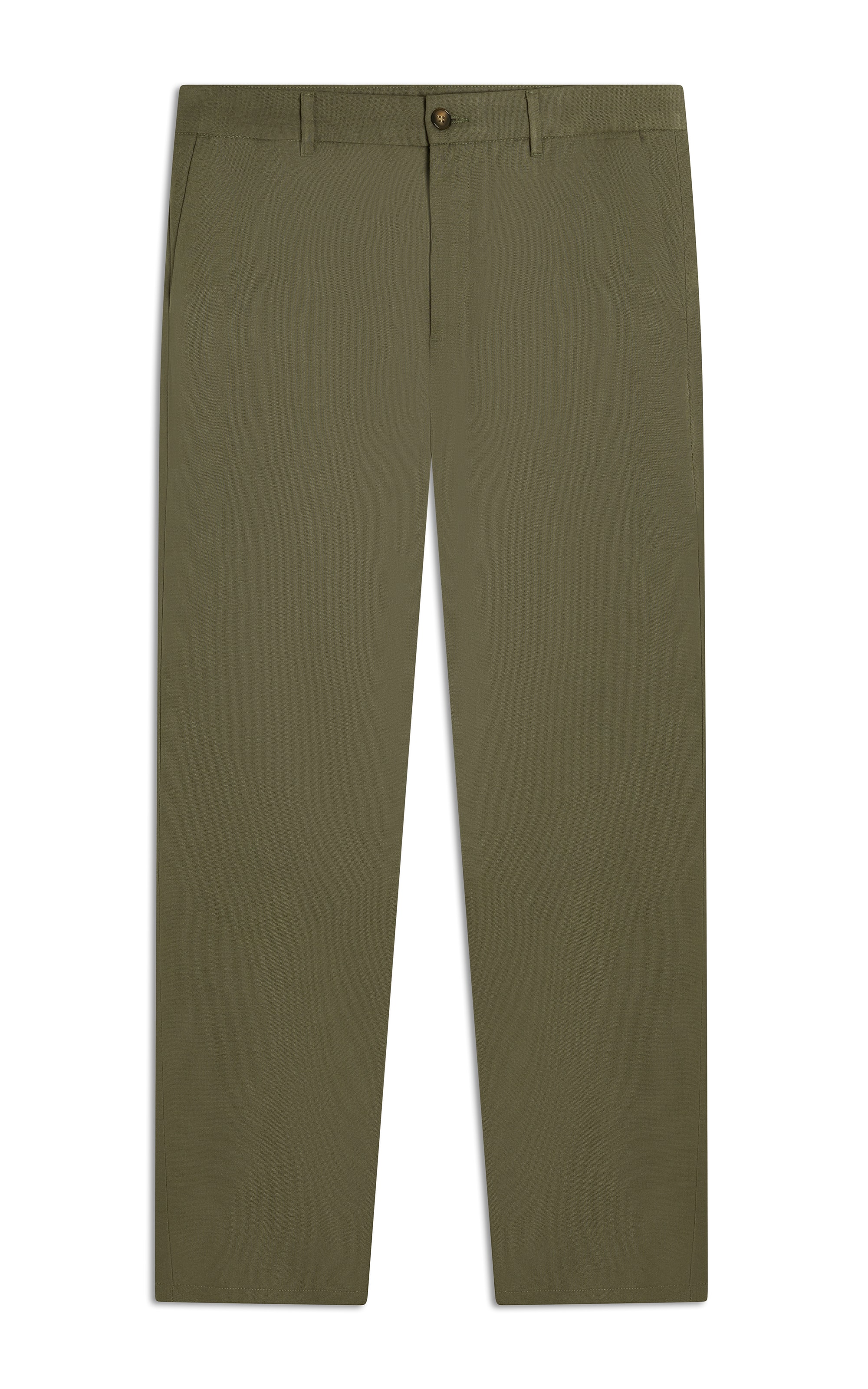 Calça Linho  Chino Tolit Verde Militar