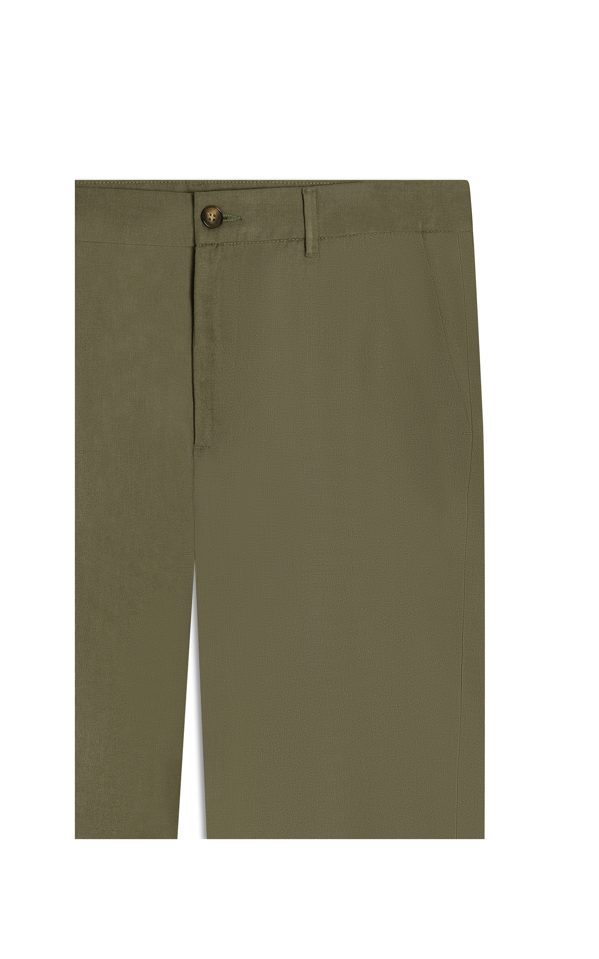 Calça Linho  Chino Tolit Verde Militar