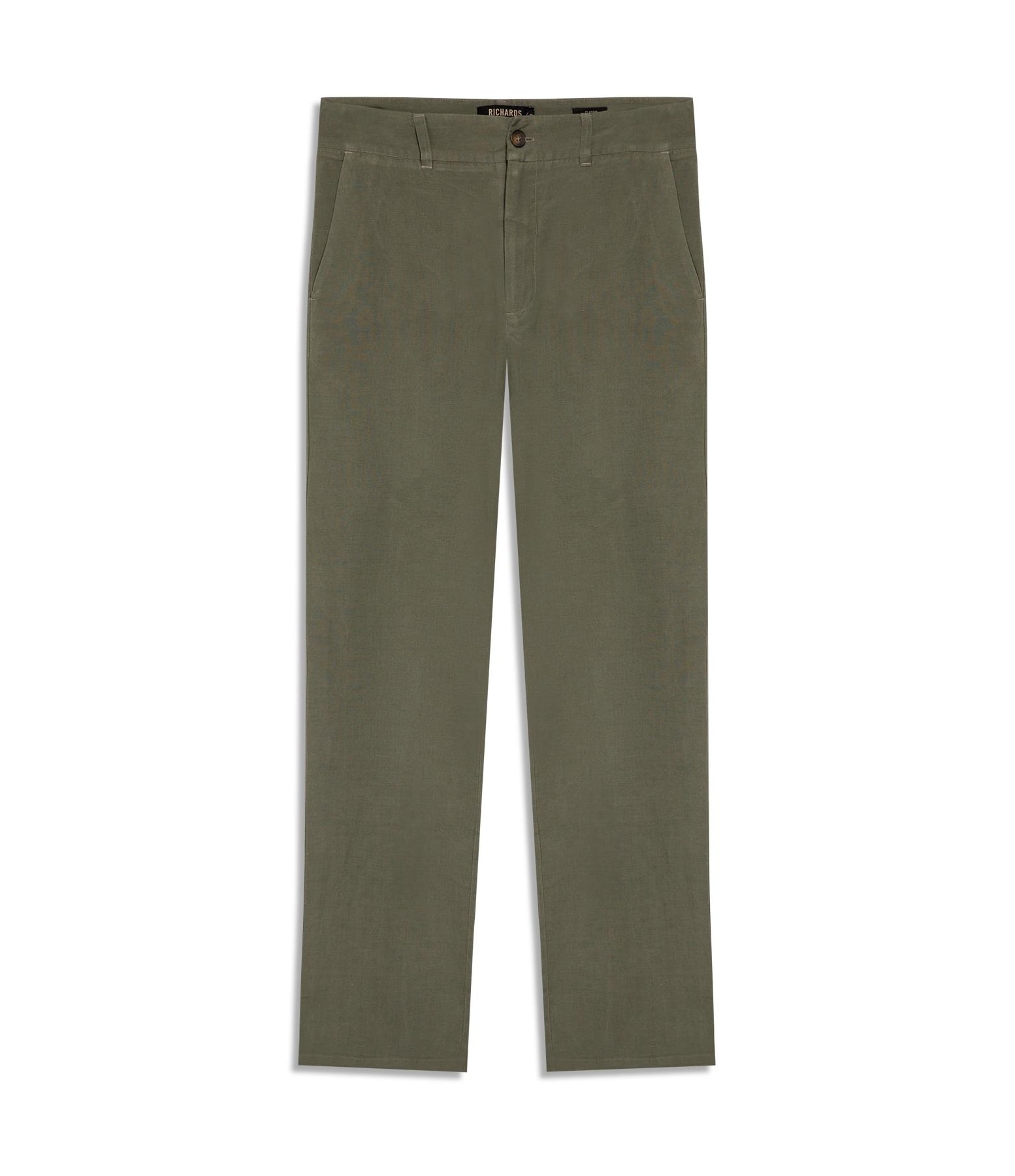 Calça Linho  Chino Tolit Verde Militar